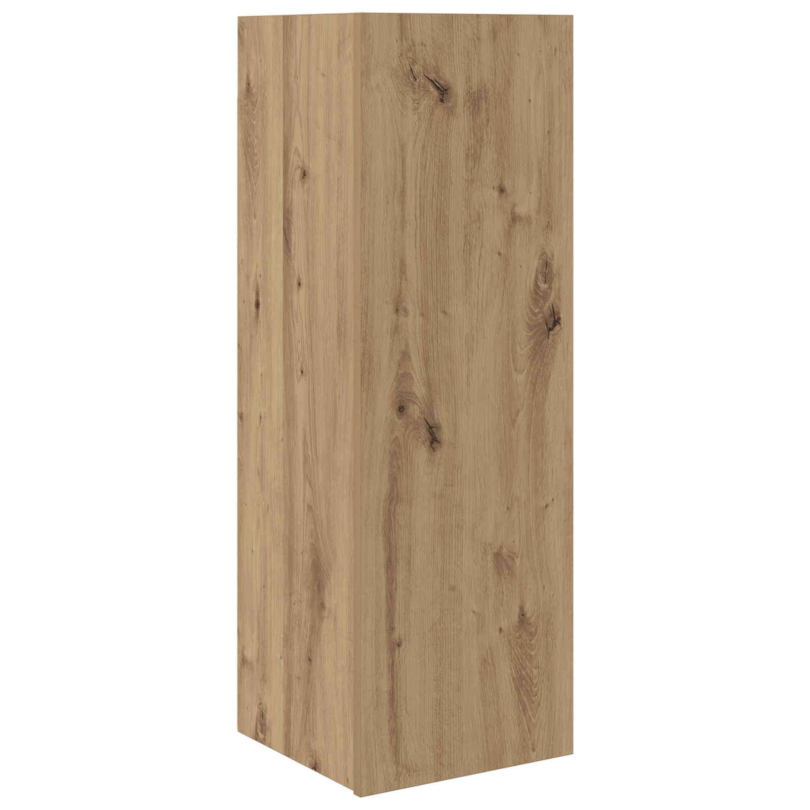 Dulap pentru TV pe Perete cu raft Altele cu depozitare cu ușă 4 pcs Stejar artisanal GartenMobel Dekor