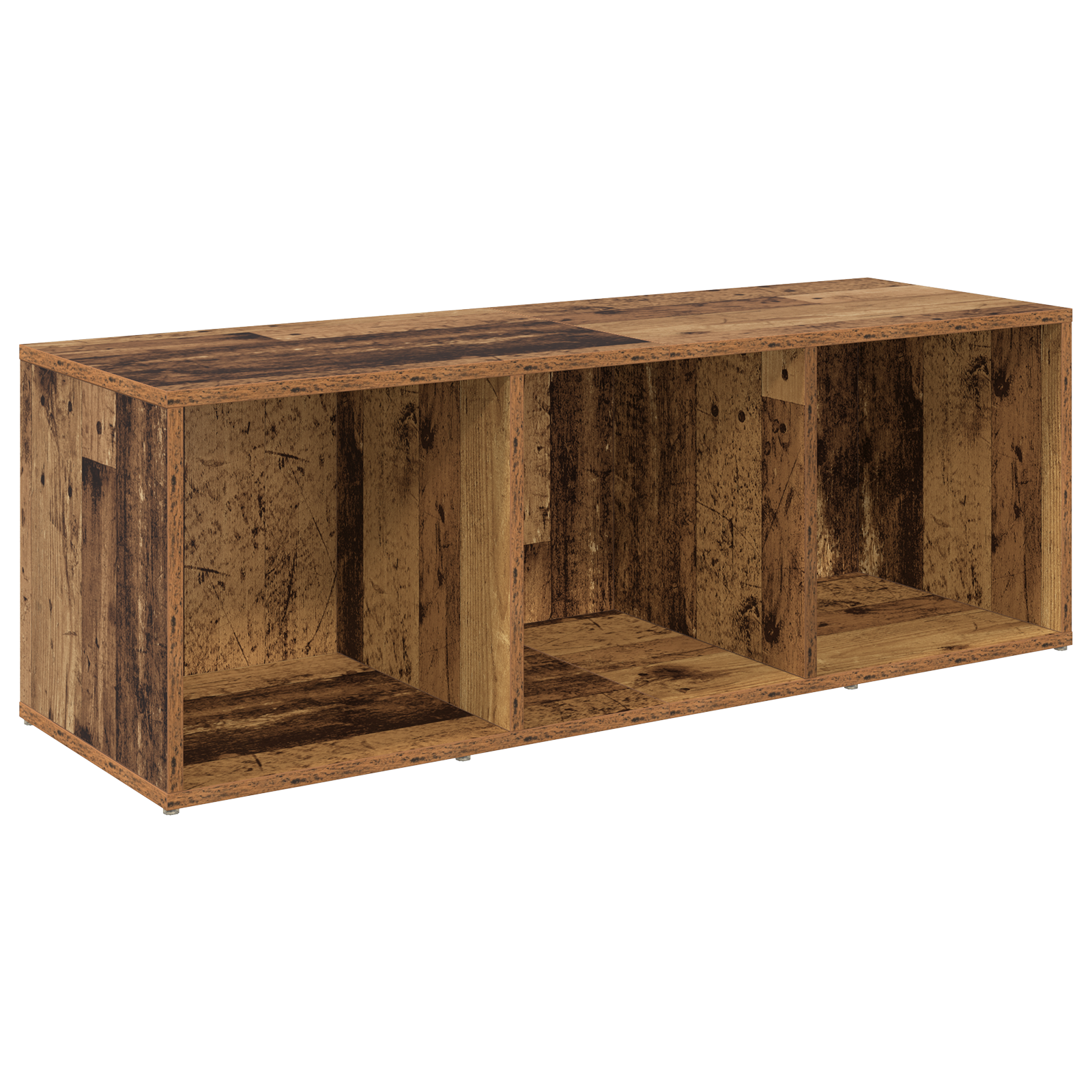 Cabinet TV 4 pcs Lemn vechi 37 x 35 x 107.5 cm Lemn stratificat GartenMobel Dekor