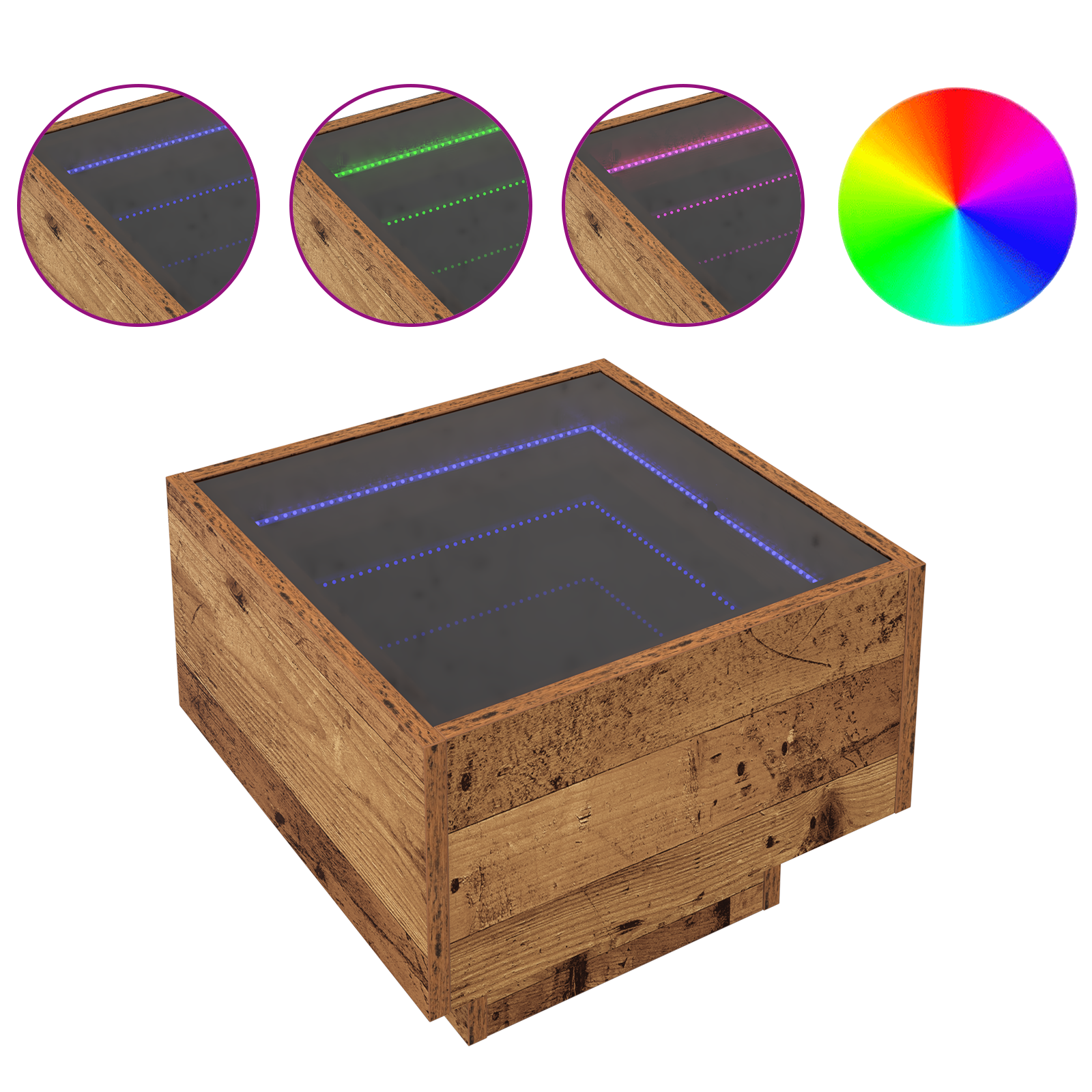 Dulap de depozitare Lemn vechi 40 x 40 x 30 cm GartenMobel Dekor