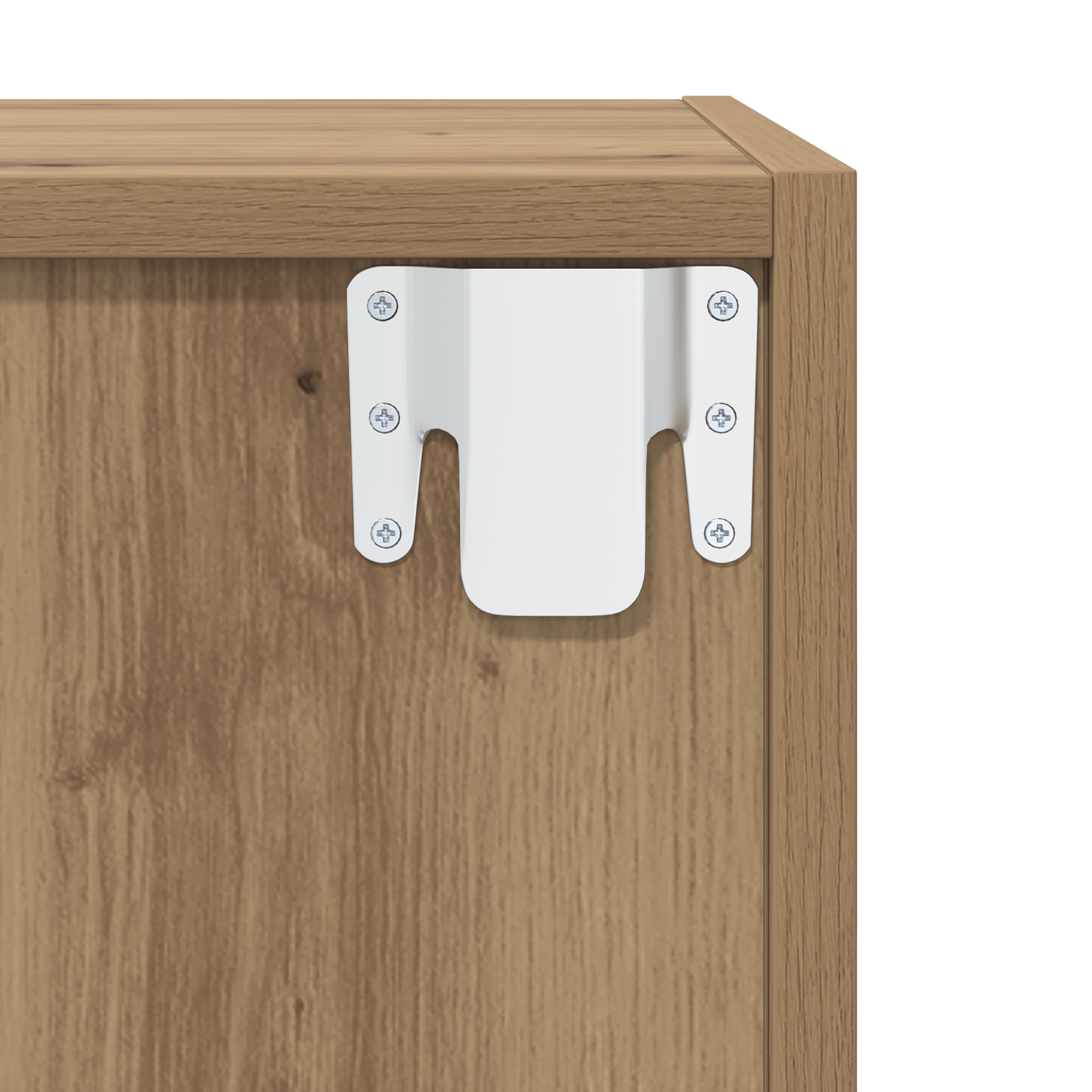Dulap pentru TV pe Perete 2 pcs Stejar artisanal GartenMobel Dekor