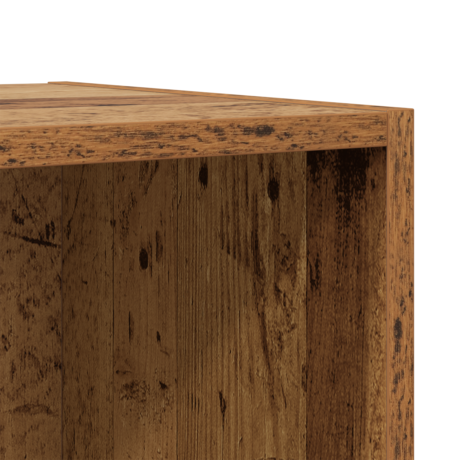 Dulap pentru TV pe Perete 4 pcs Lemn vechi 37 x 37 x 72 cm GartenMobel Dekor