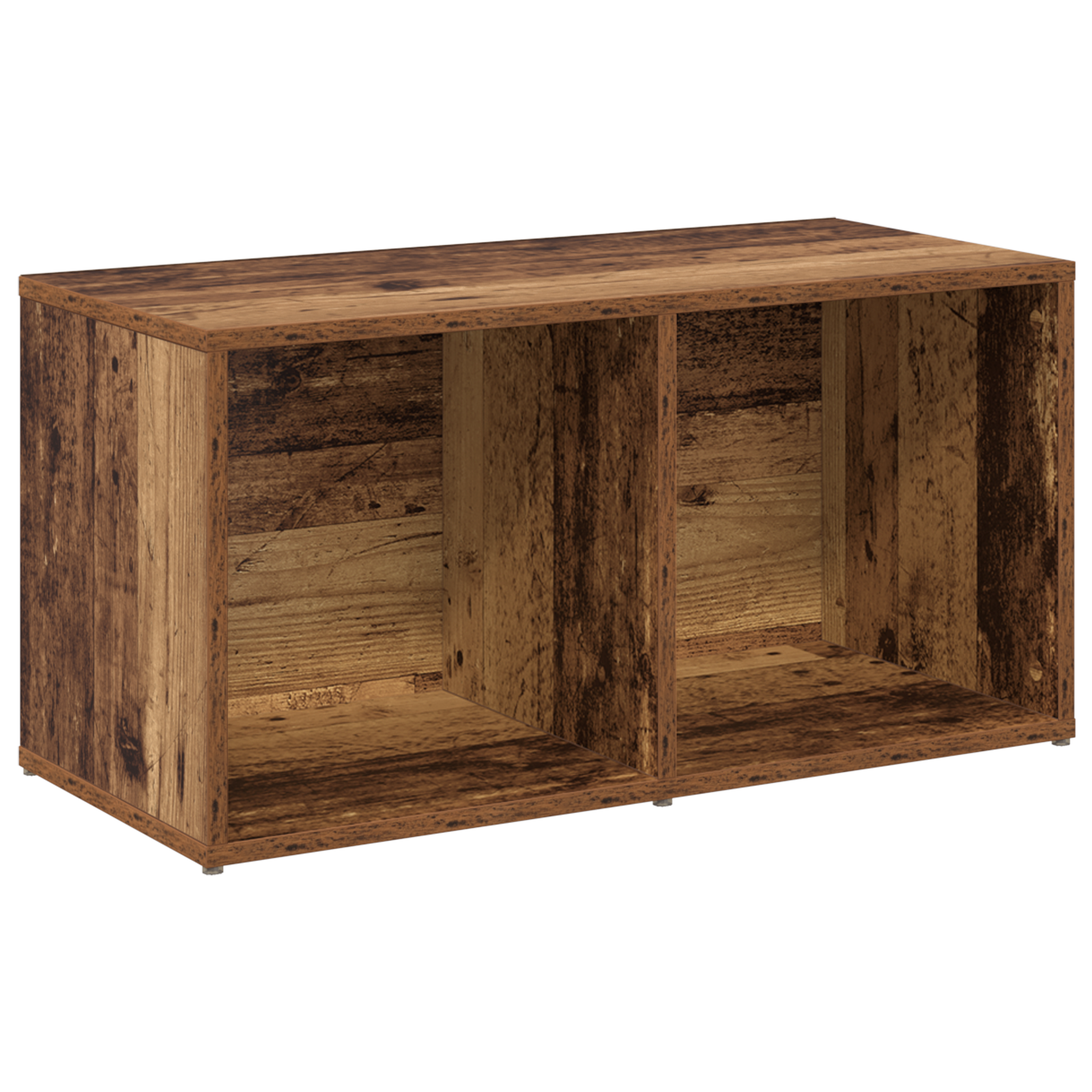 Set comodă TV 2 pcs Lemn vechi 72 x 35 x 36.5 cm Lemn compozit GartenMobel Dekor