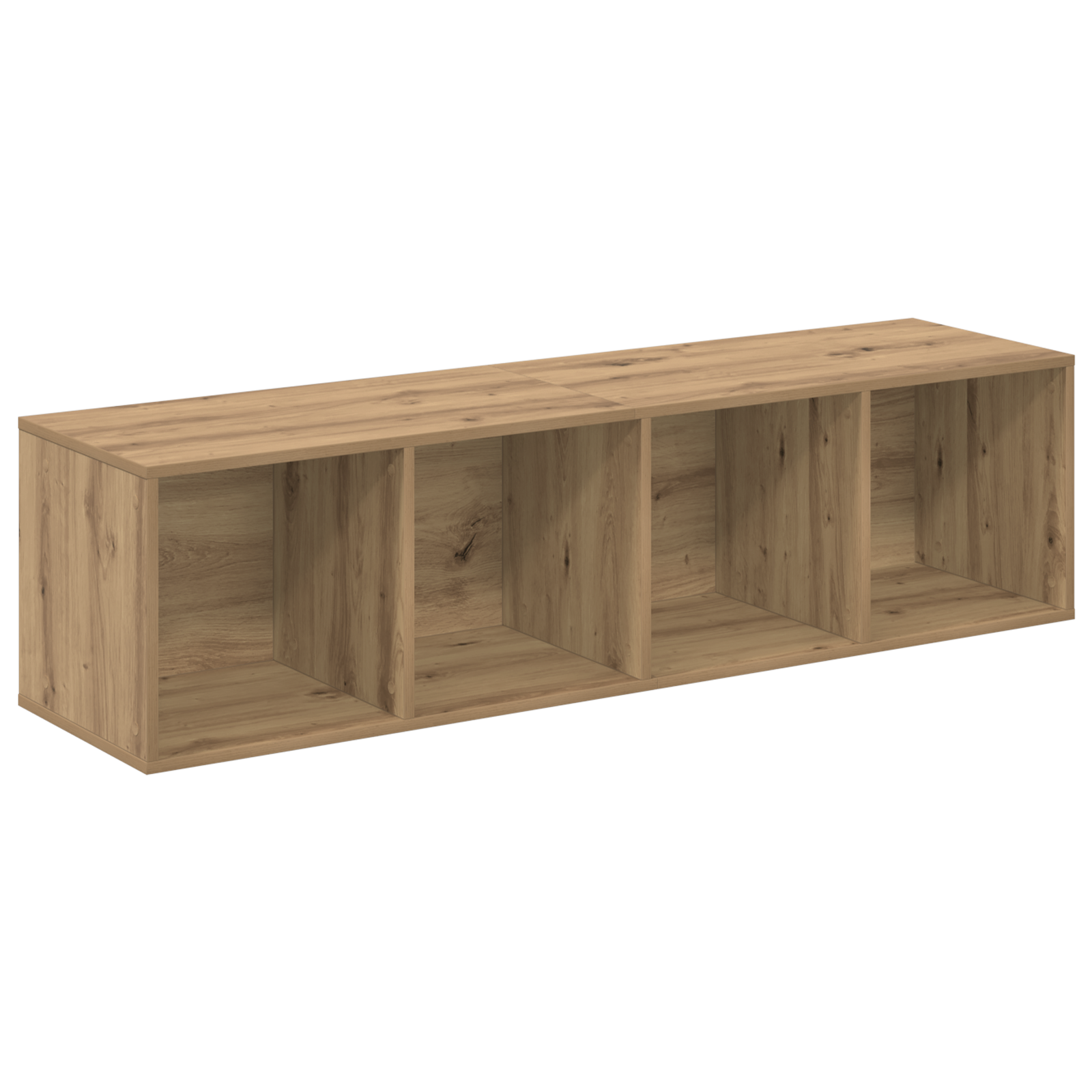Set comodă TV 2 pcs stejar artizanal 37 x 37 x 142.5 cm GartenMobel Dekor