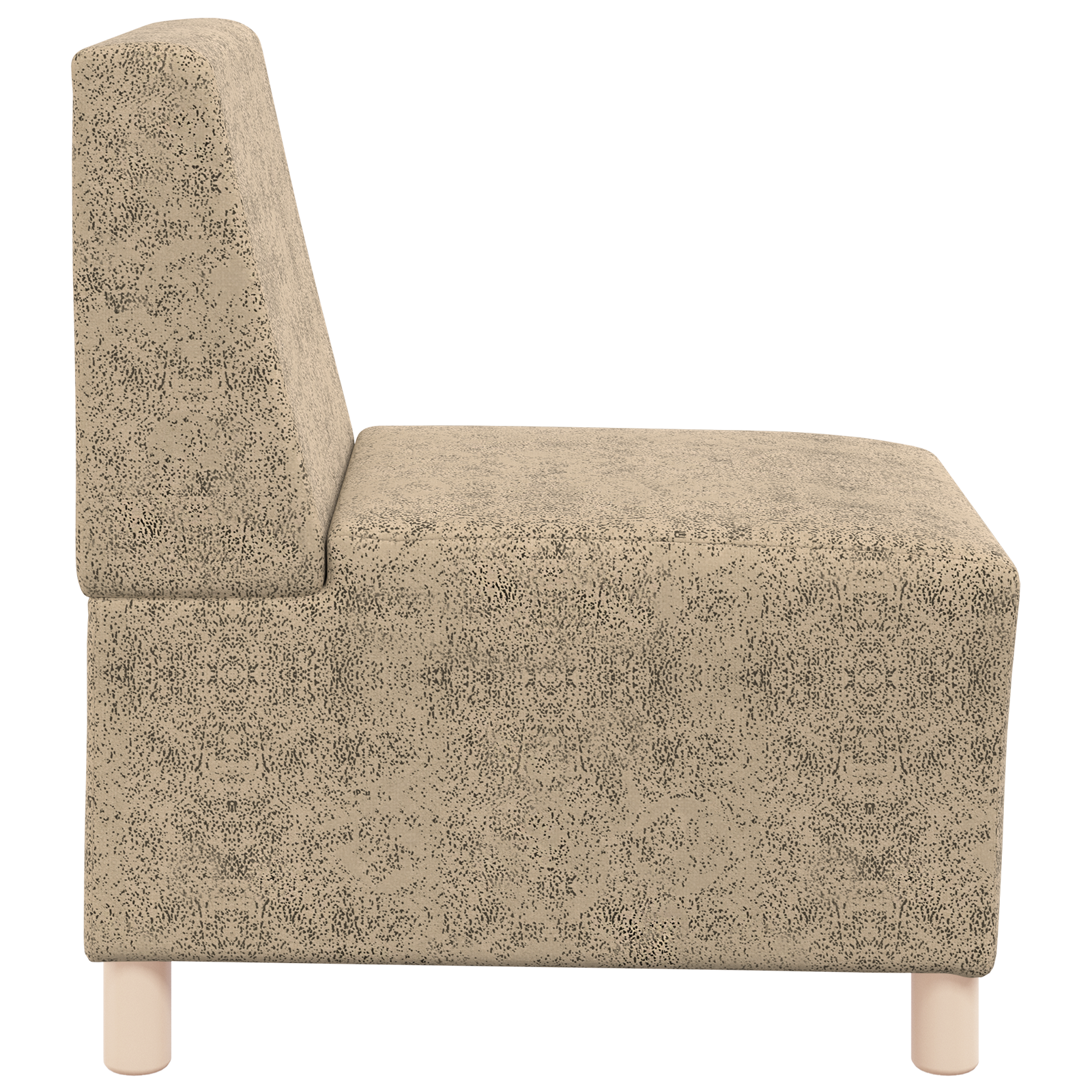 Fotoliu 2 pcs Gri deschis 55 cm Piele ecologică de suede GartenMobel Dekor