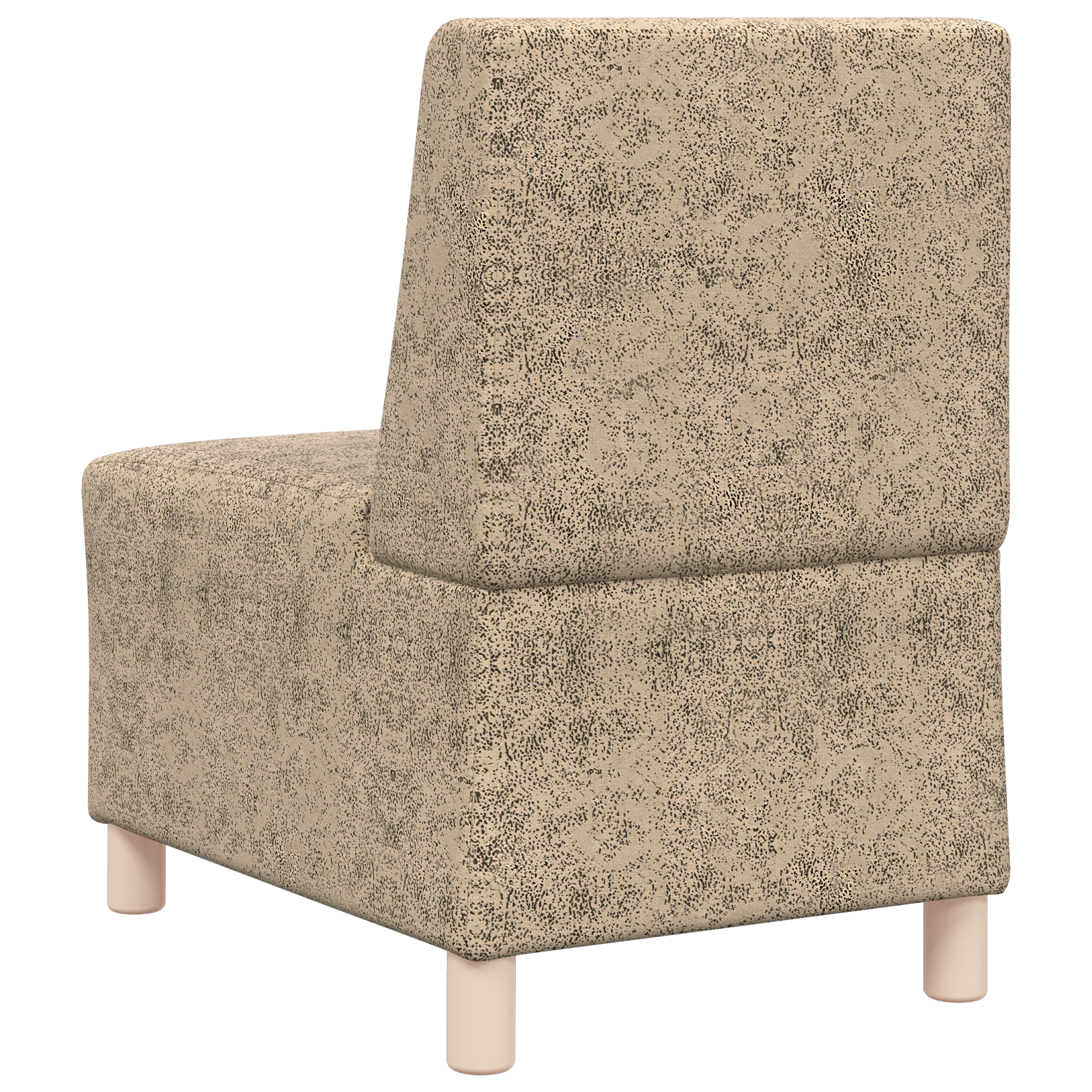 Fotoliu 2 pcs Gri deschis 55 cm Piele ecologică de suede GartenMobel Dekor