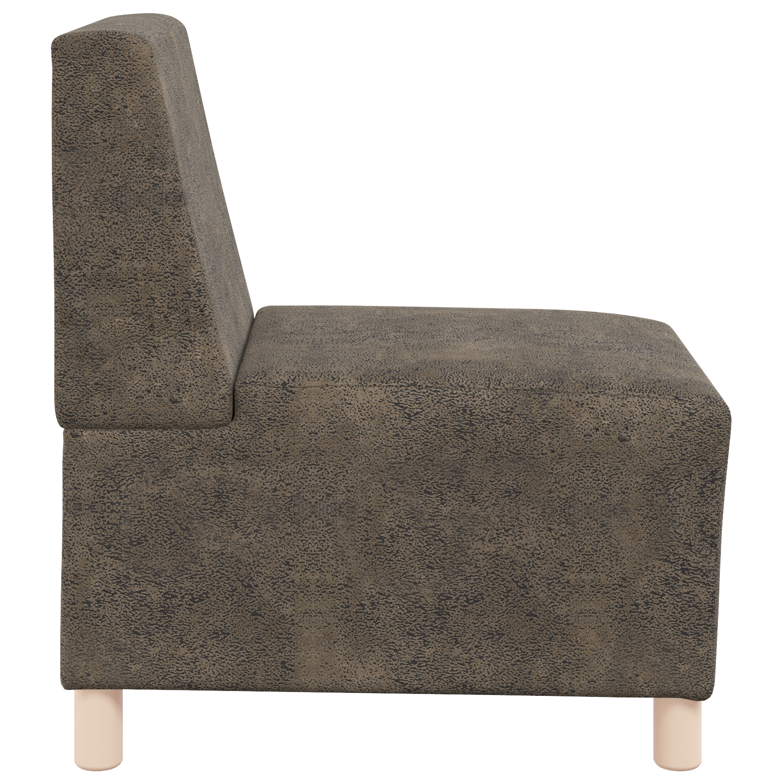 Fotoliu 2 pcs Gri închis 55 cm Piele ecologică de suede GartenMobel Dekor