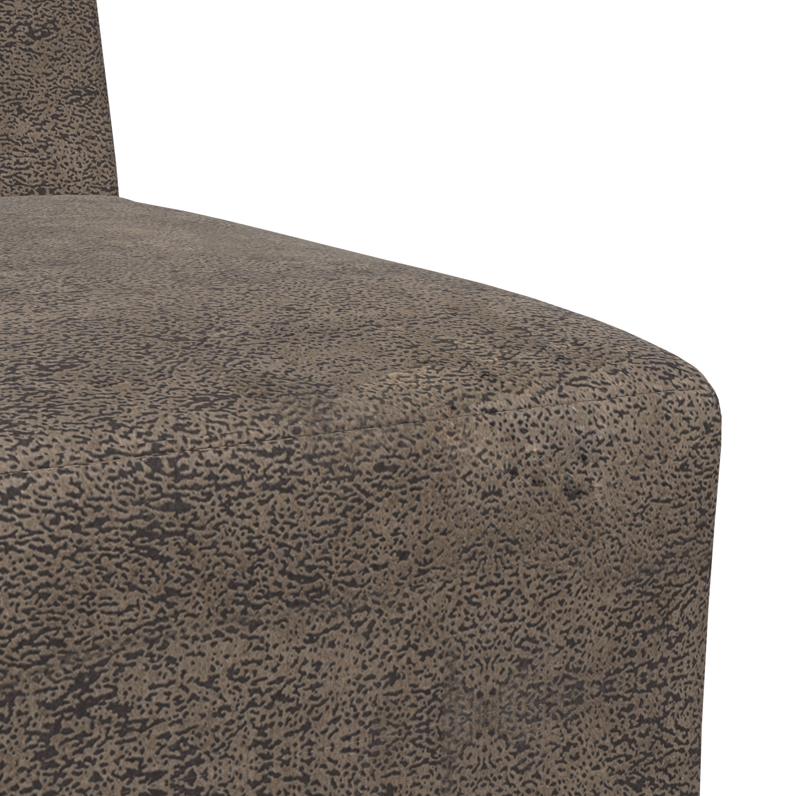 Fotoliu 2 pcs Gri închis 55 cm Piele ecologică de suede GartenMobel Dekor