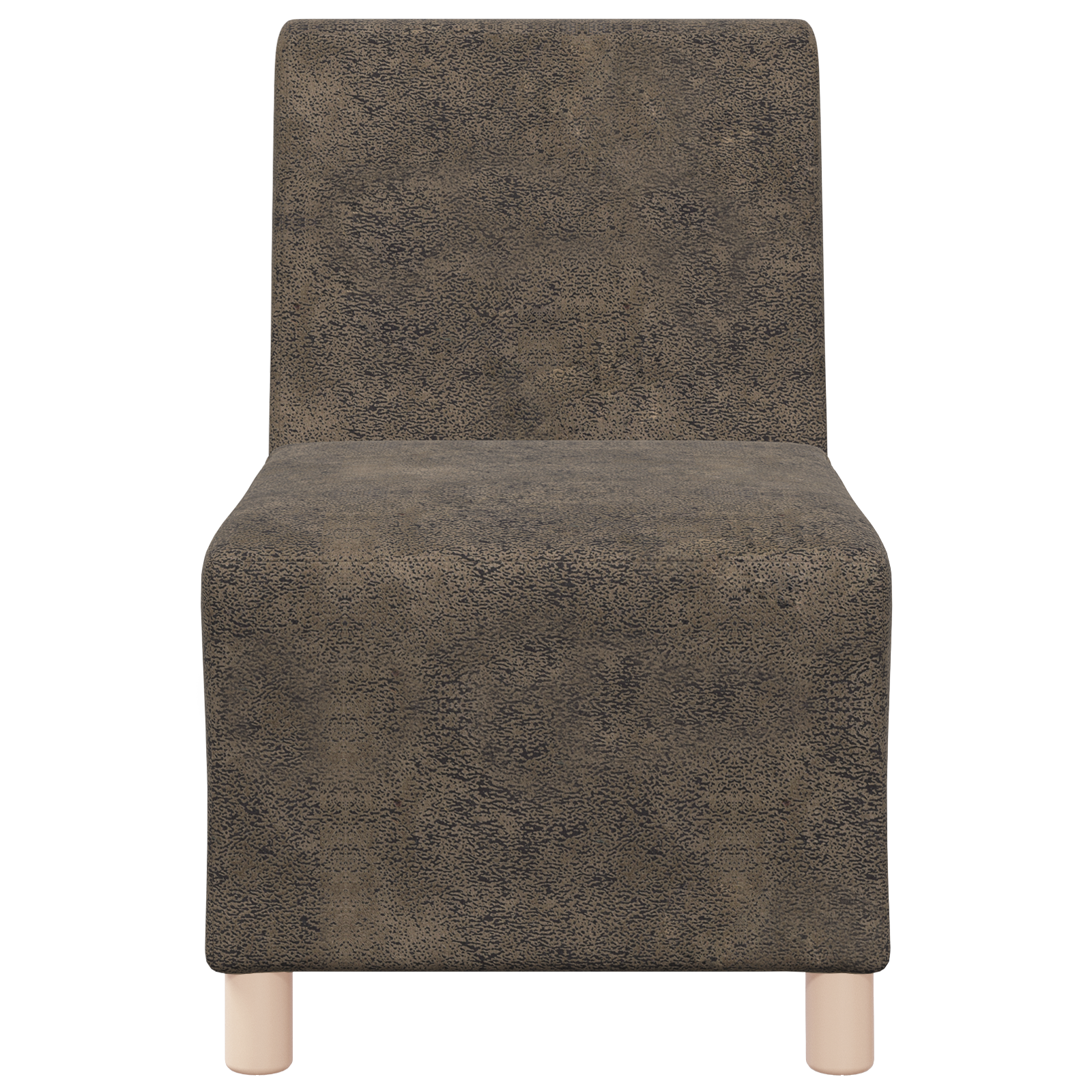 Fotoliu 2 pcs Gri închis 55 cm Piele ecologică de suede GartenMobel Dekor