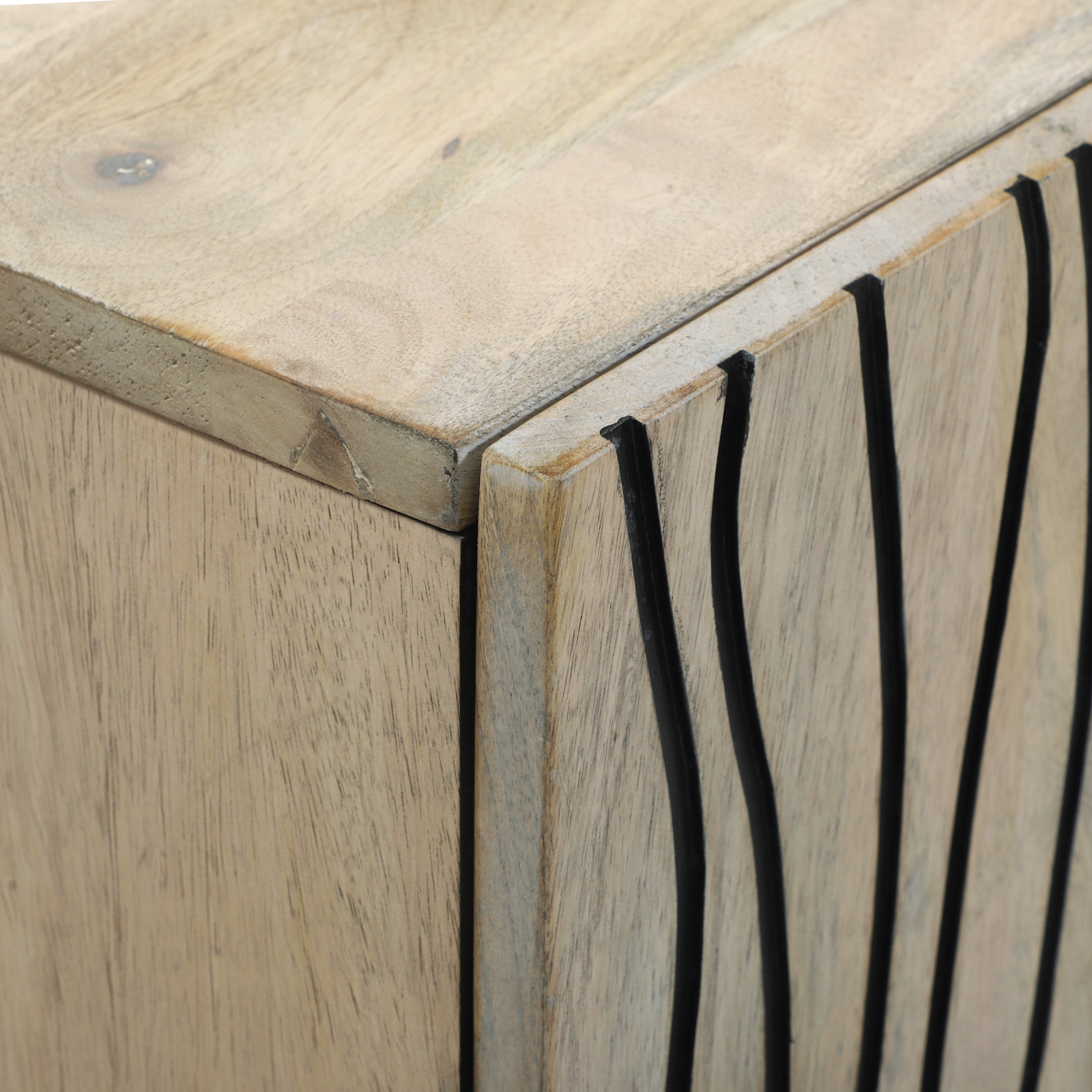 Dulapuri și suporturi pentru stocarea media Alb și negru GartenMobel Dekor