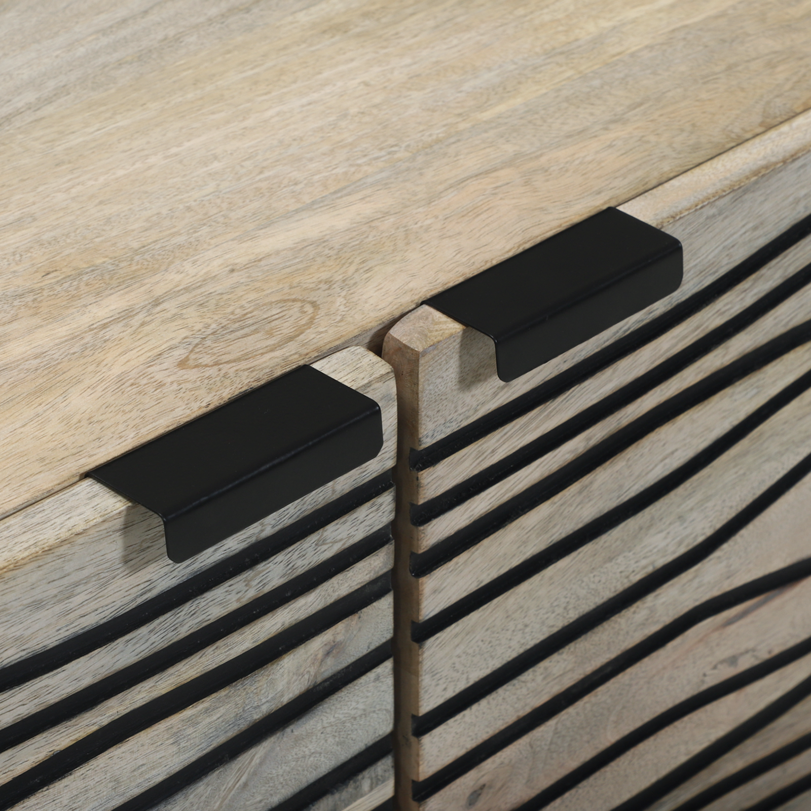 Dulapuri și suporturi pentru stocarea media Alb și negru GartenMobel Dekor