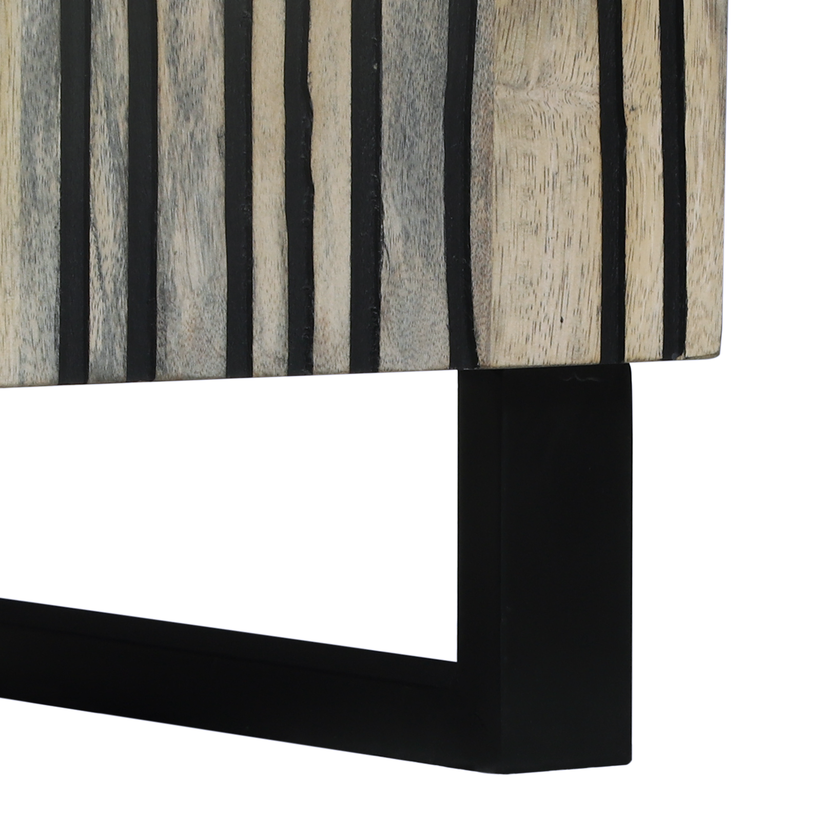 Dulapuri și suporturi pentru stocarea media Alb și negru GartenMobel Dekor