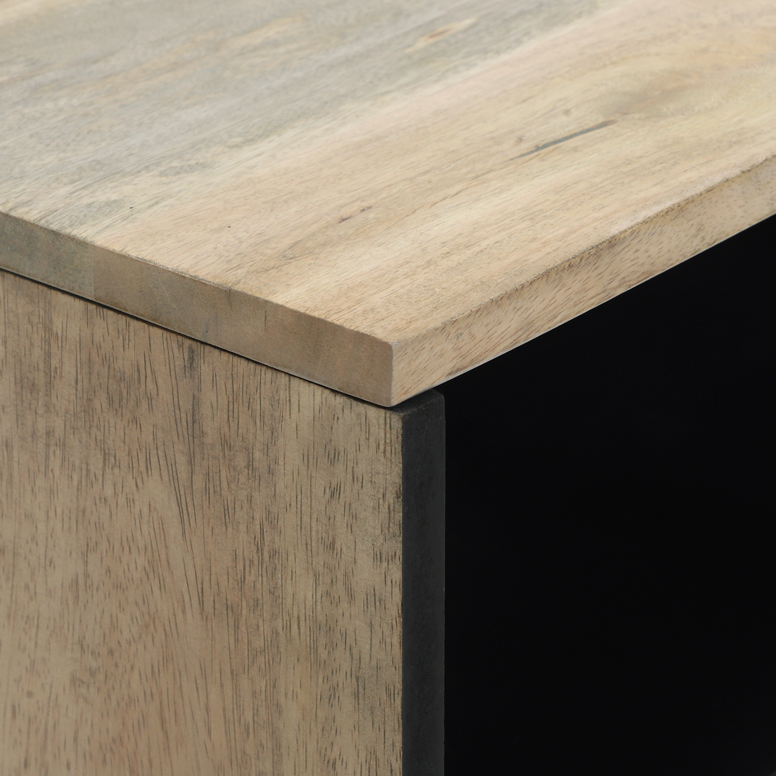 Dulapuri și suporturi pentru stocarea media Alb și negru GartenMobel Dekor