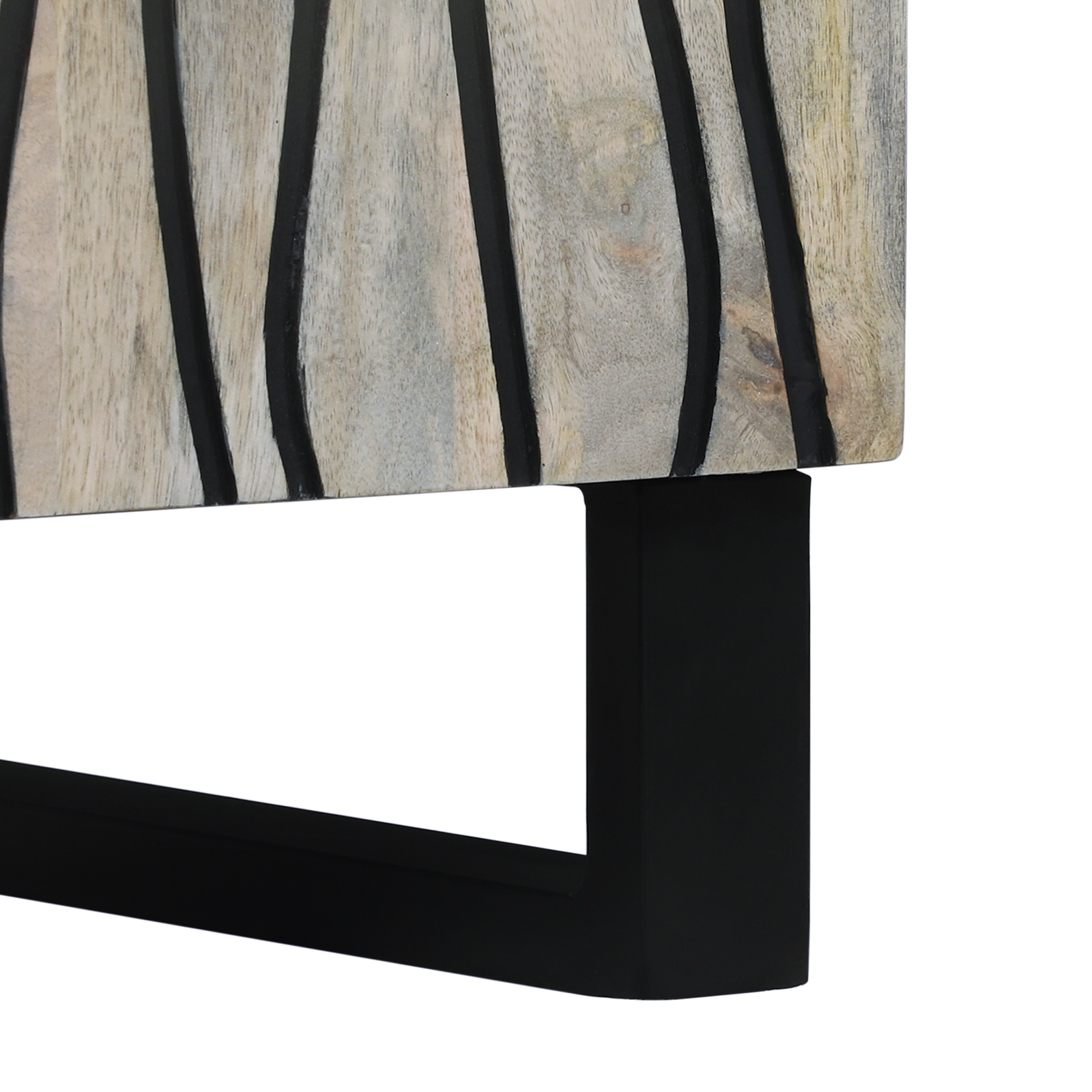 Dulapuri și suporturi pentru stocarea media Alb și negru GartenMobel Dekor