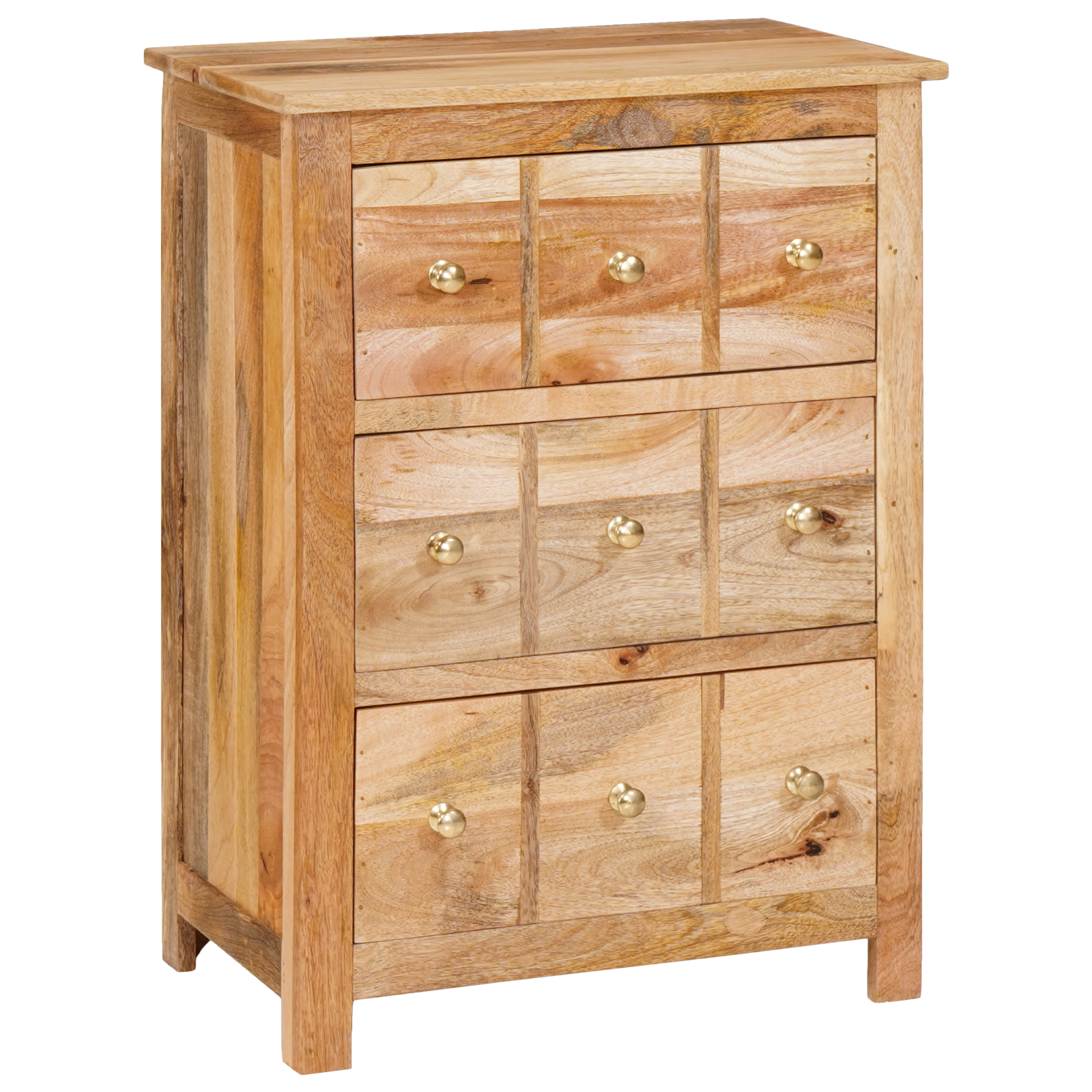 Buffets și sideboards Maro 55 x 35 x 75 cm Lemn de mango solid GartenMobel Dekor