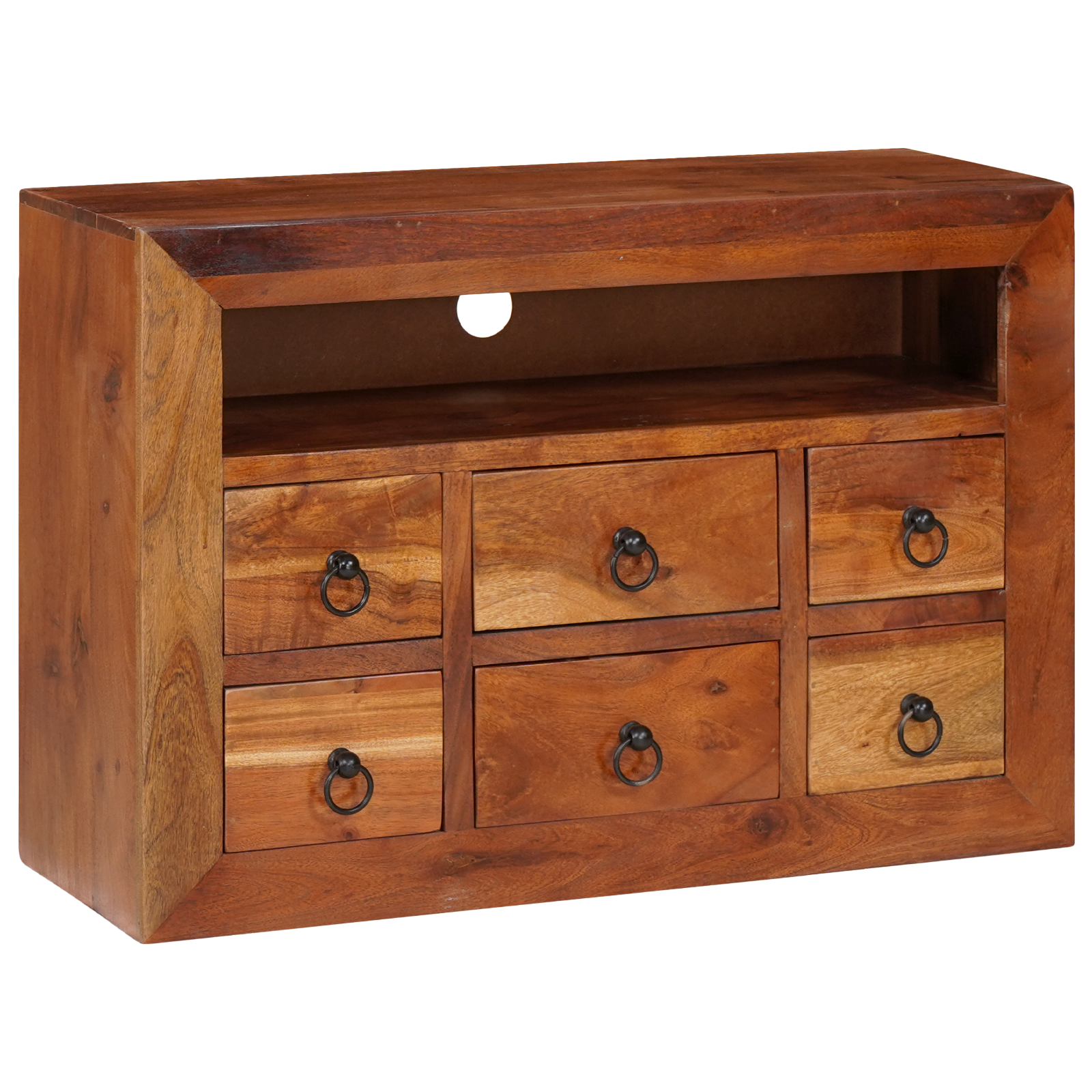 Buffets și sideboards Maro 80 x 30 x 55 cm Lemn masiv de acacia GartenMobel Dekor