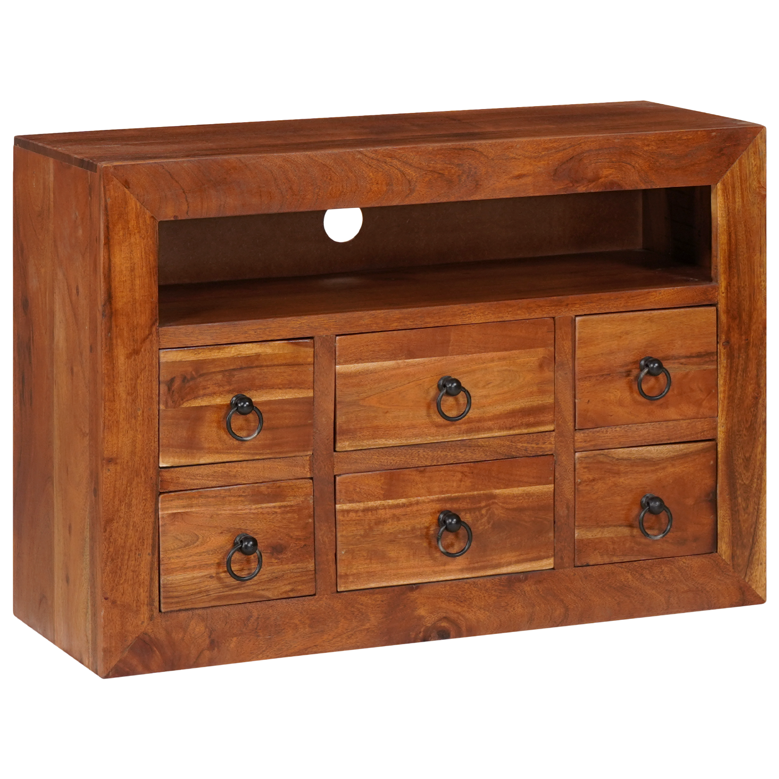 Buffets și sideboards Maro 80 x 30 x 55 cm Lemn masiv de acacia GartenMobel Dekor