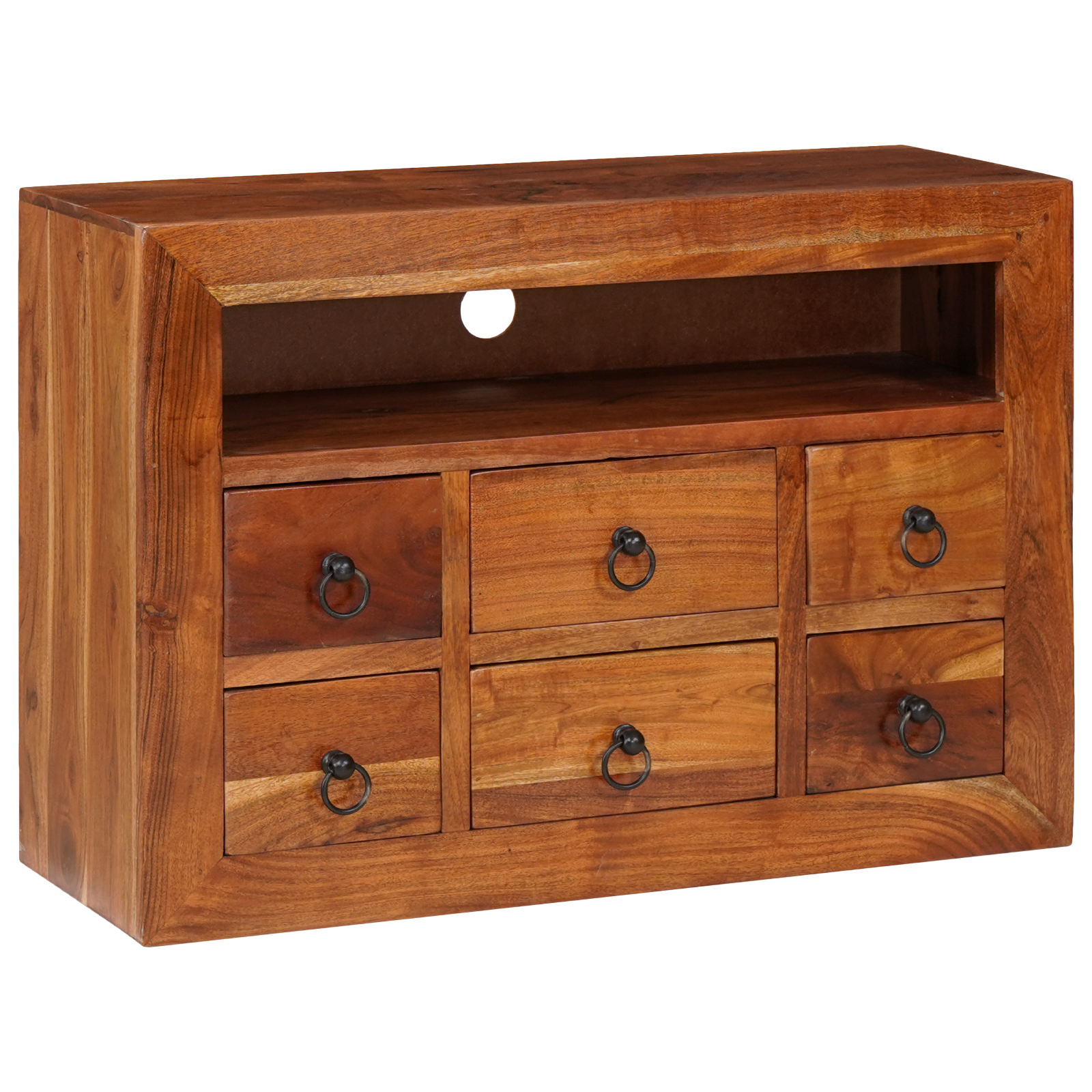 Buffets și sideboards Maro 80 x 30 x 55 cm Lemn masiv de acacia GartenMobel Dekor