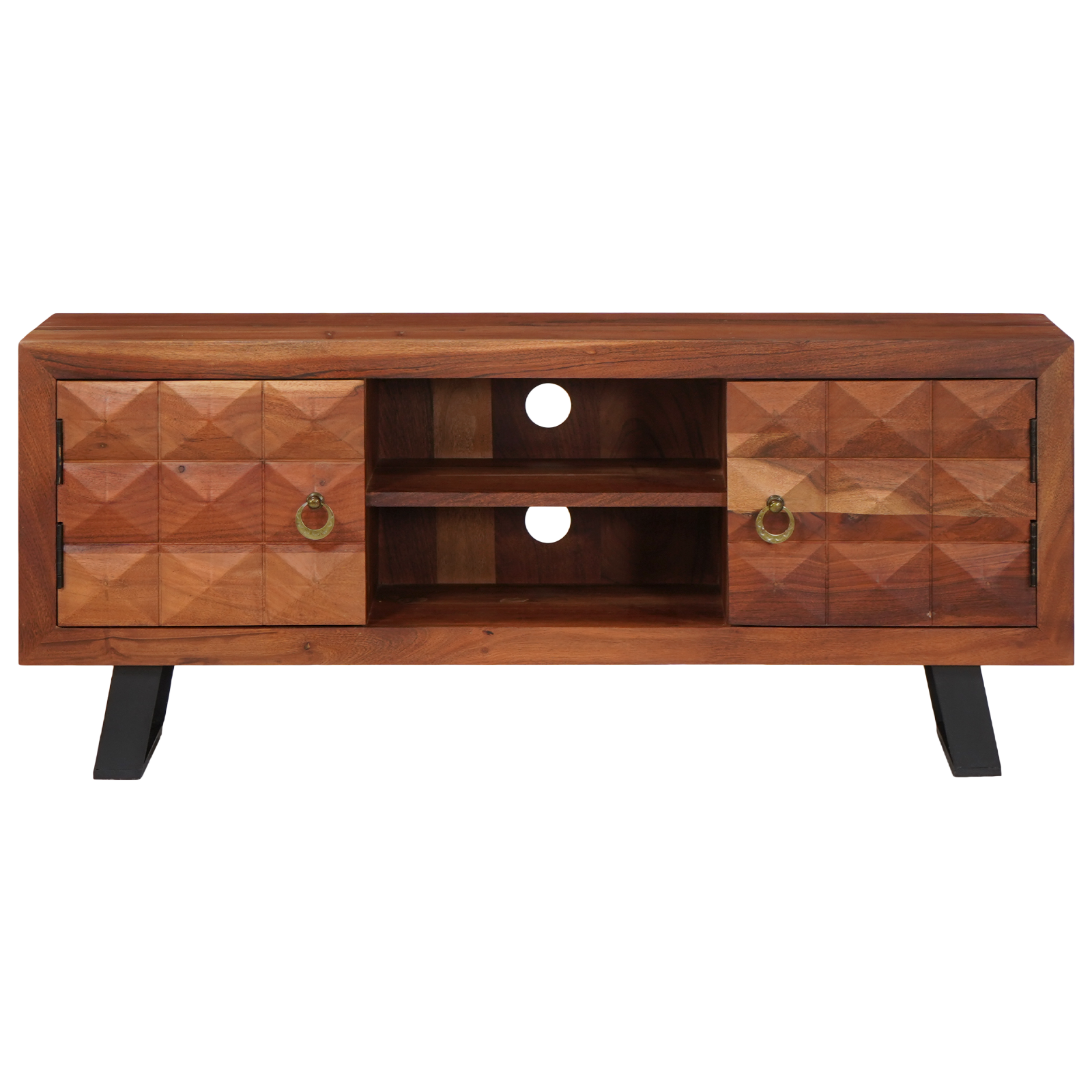 Dulapuri și suporturi pentru stocarea media cu raft cu depozitare cu ușă Maro GartenMobel Dekor