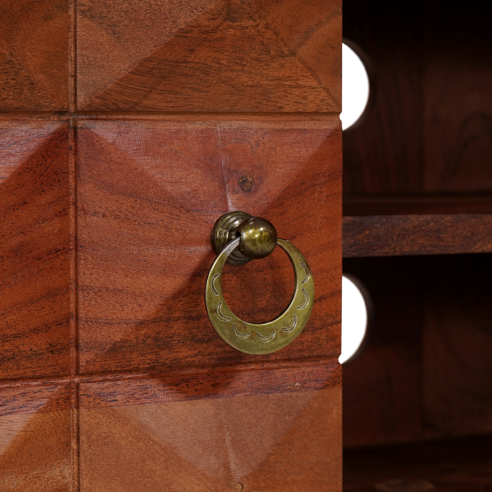 Dulapuri și suporturi pentru stocarea media cu raft cu depozitare cu ușă Maro GartenMobel Dekor