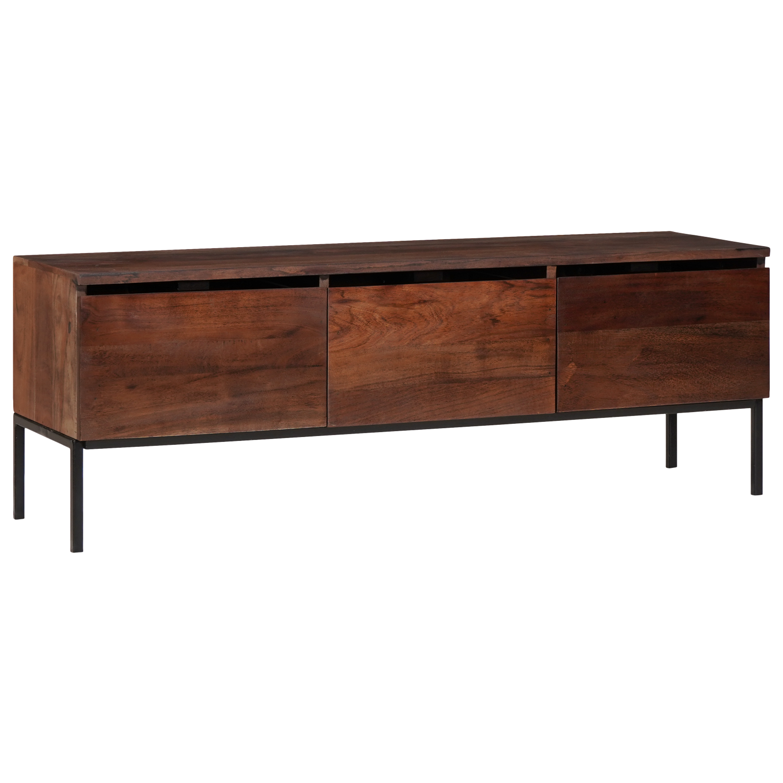 Dulapuri și suporturi pentru stocarea media cu raft maro miere GartenMobel Dekor