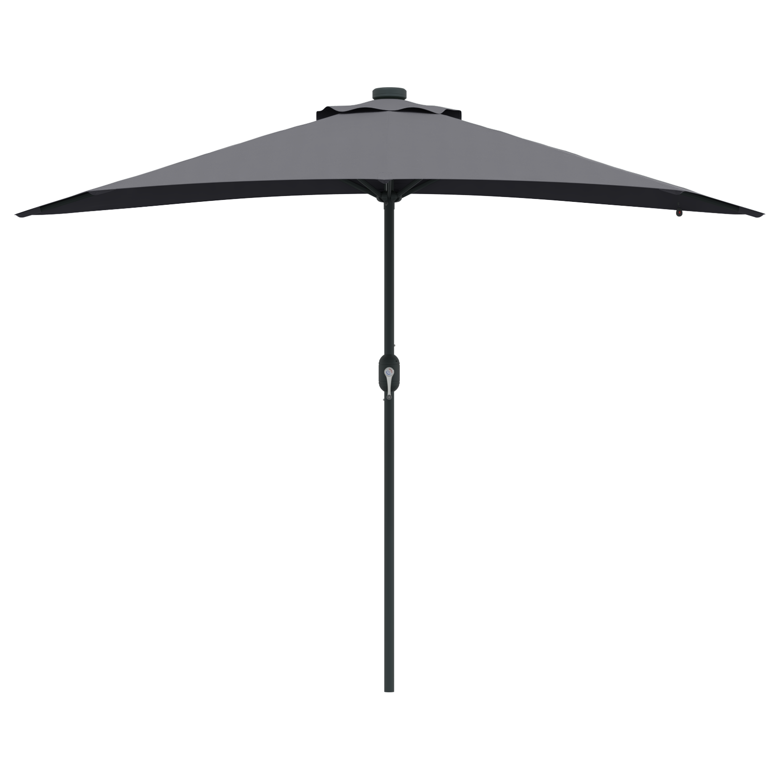 Parasol de Grădină Antracit 294 x 150 x 223 cm țesătură GartenMobel Dekor
