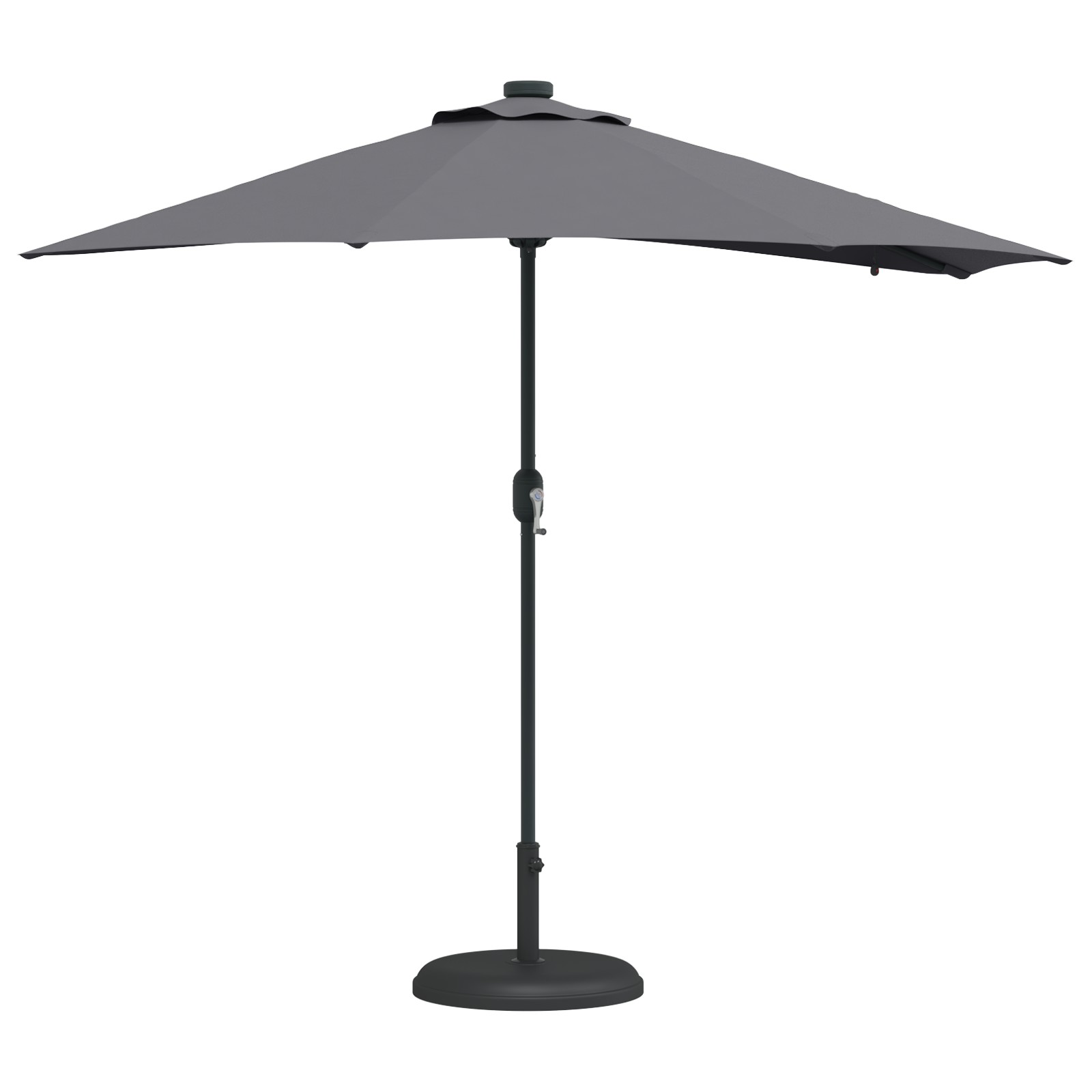 Parasol de Grădină Antracit 294 x 150 x 223 cm țesătură GartenMobel Dekor