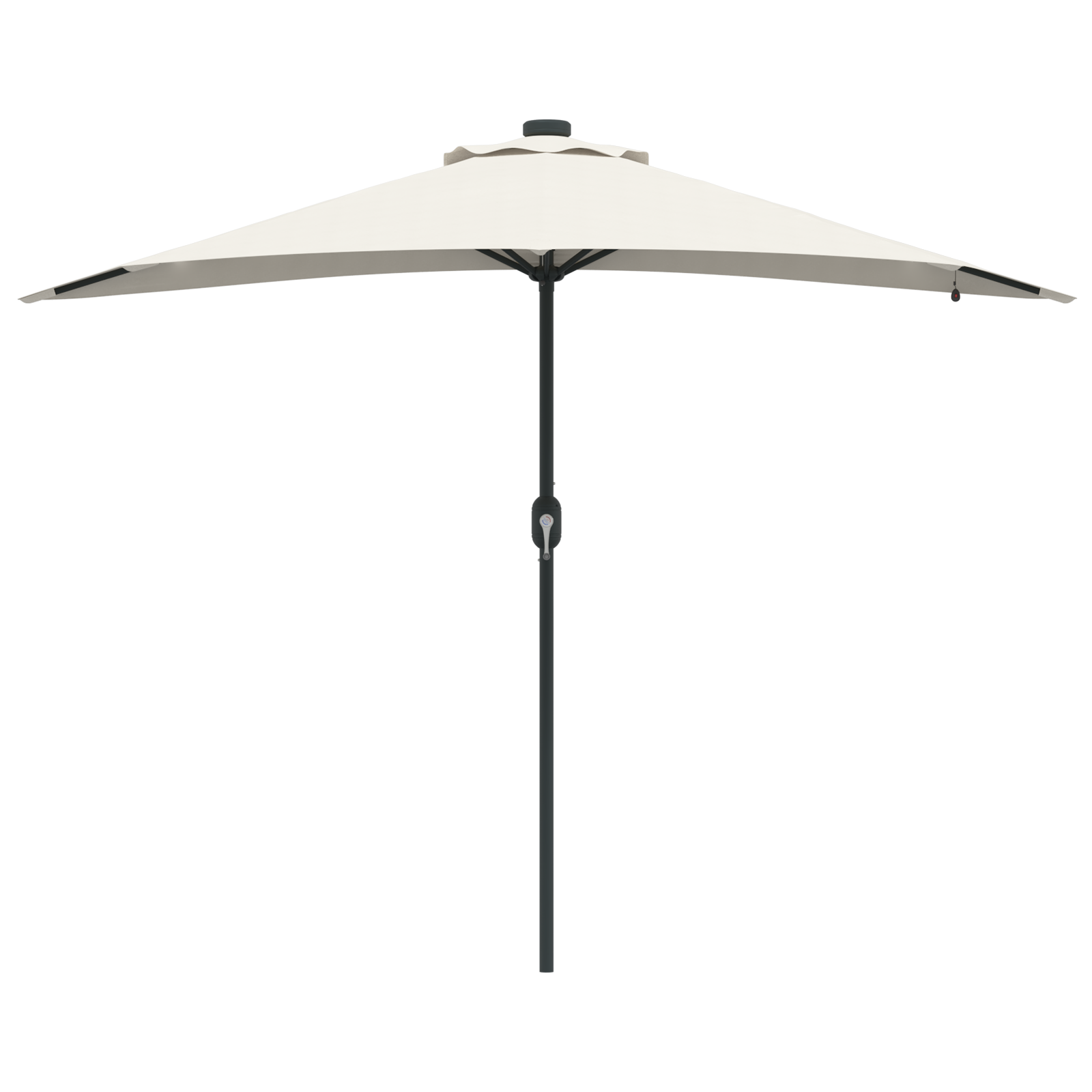 Parasol de Grădină Nisipiu 294 x 150 x 223 cm țesătură GartenMobel Dekor