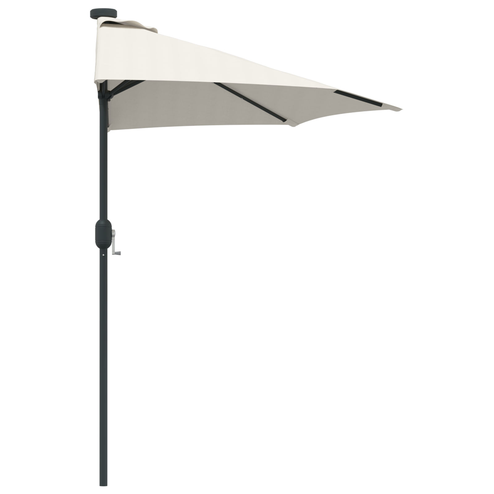 Parasol de Grădină Nisipiu 294 x 150 x 223 cm țesătură GartenMobel Dekor
