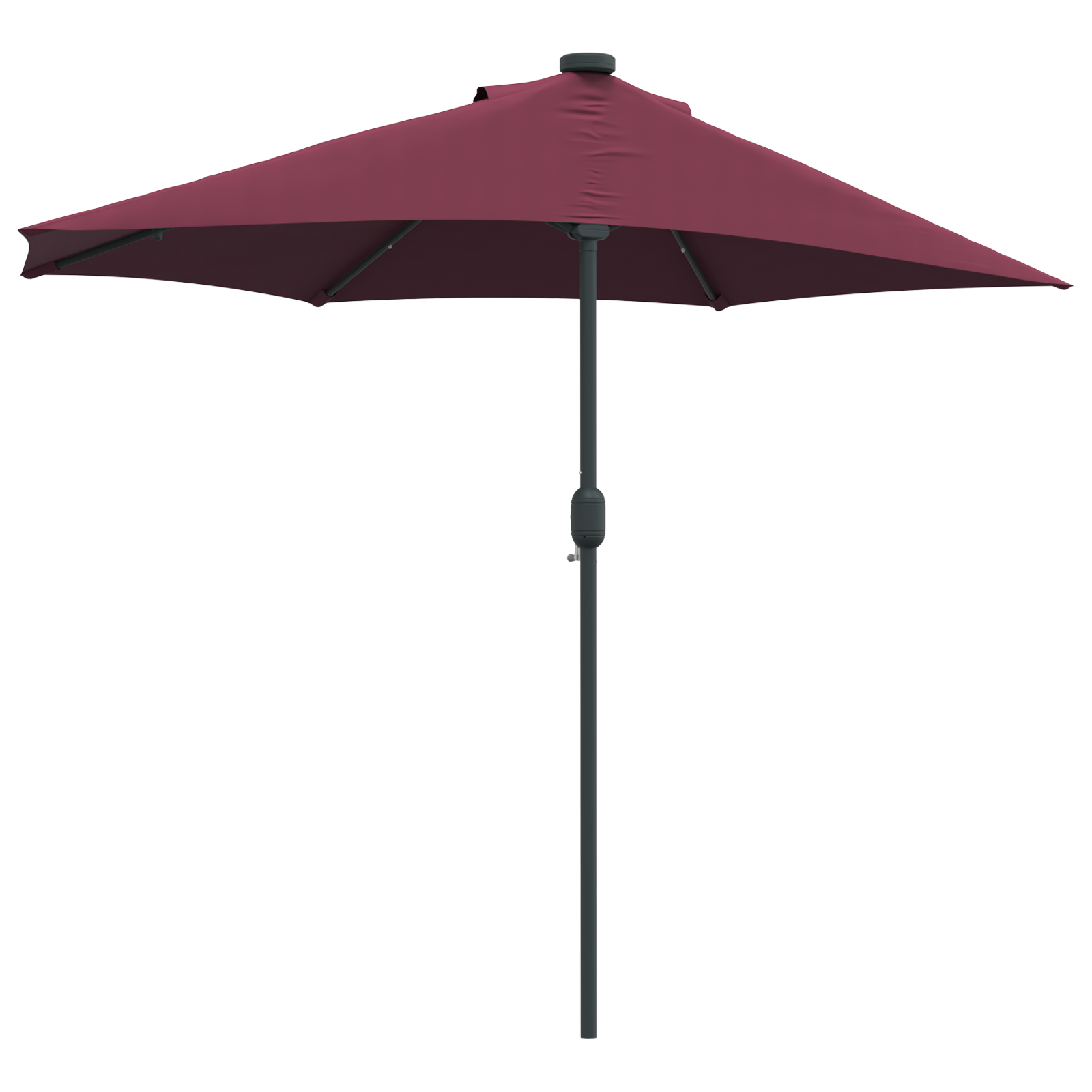 Parasol de Grădină Roșu bordo 294 x 150 x 223 cm țesătură GartenMobel Dekor