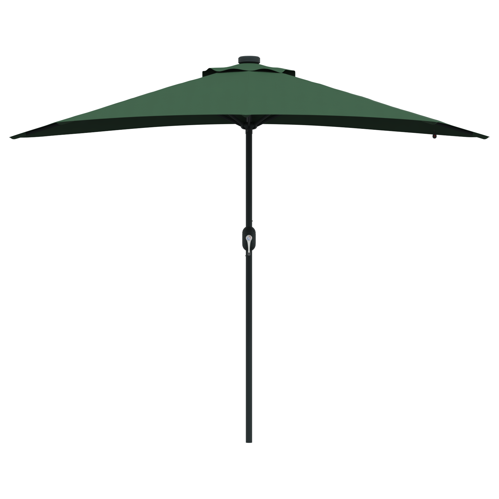 Parasol de Grădină Verde 294 x 150 x 223 cm țesătură GartenMobel Dekor