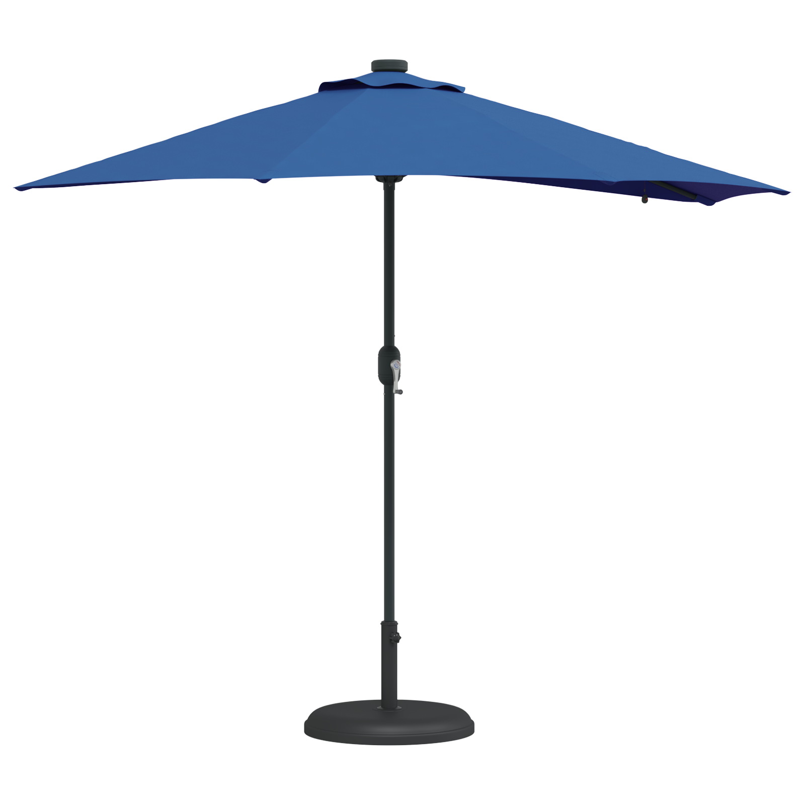 Parasol de Grădină albastru 294 x 150 x 223 cm țesătură GartenMobel Dekor
