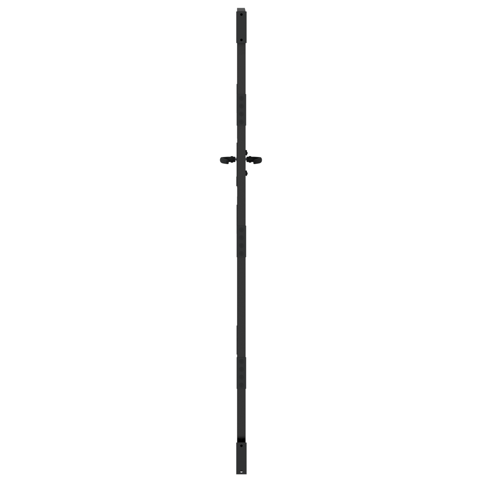 Poartă de grădină Negru 105 x 175 cm Oțel vopsit în pulbere GartenMobel Dekor