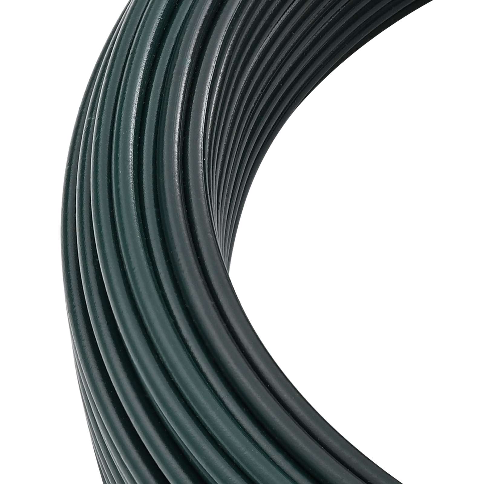 Sârmă de legare pentru gard Verde 25 m otel acoperit cu PVC GartenMobel Dekor