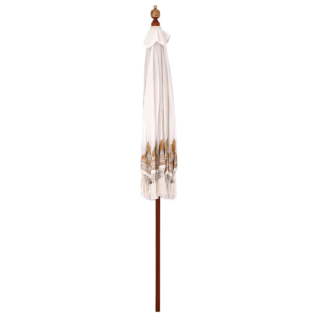 Umbrelă de soare Manual Crem 210-220 cm GartenMobel Dekor