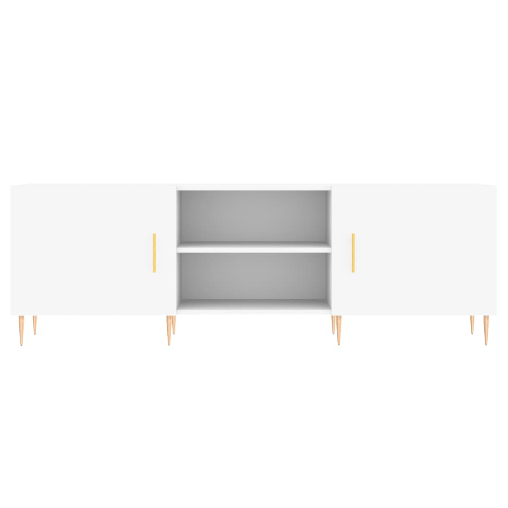 Comodă TV, alb, 150x30x50 cm, lemn compozit GartenMobel Dekor