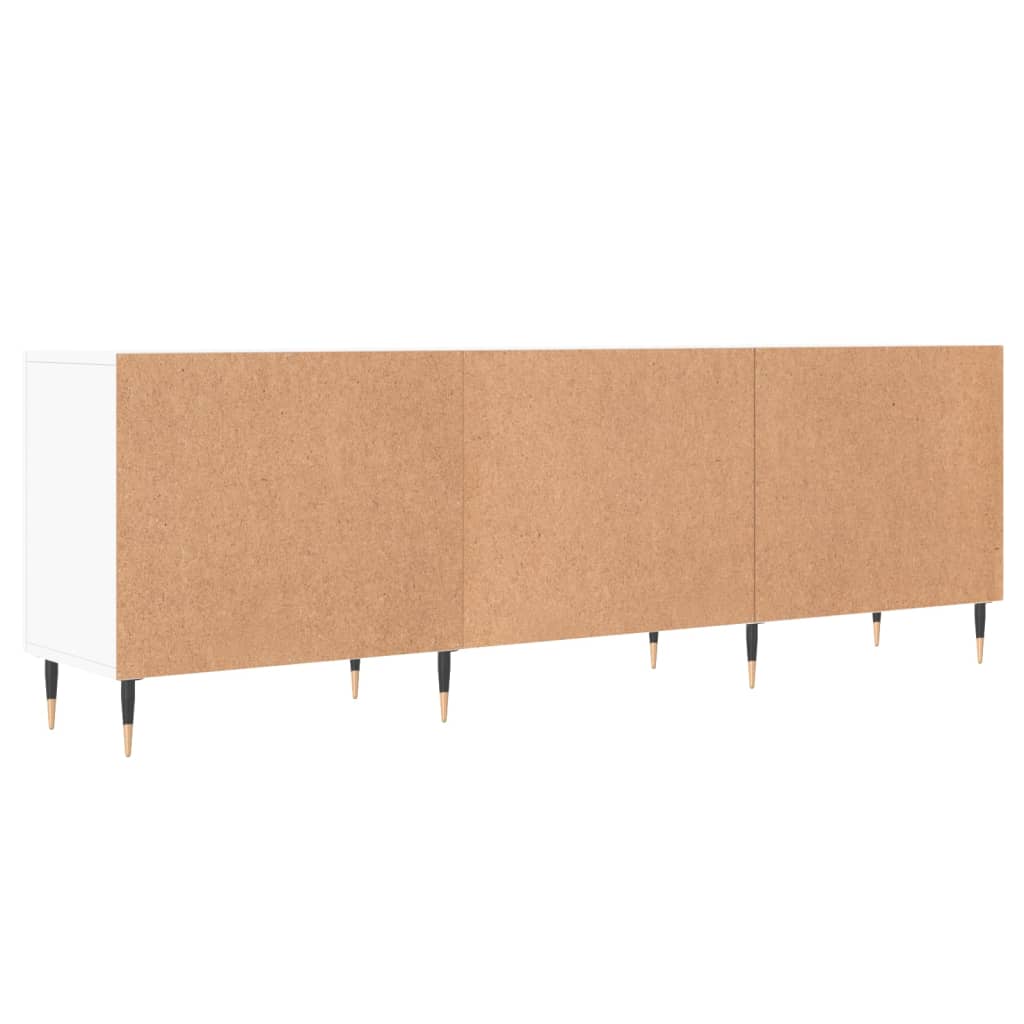 Comodă TV, alb, 150x30x50 cm, lemn compozit GartenMobel Dekor