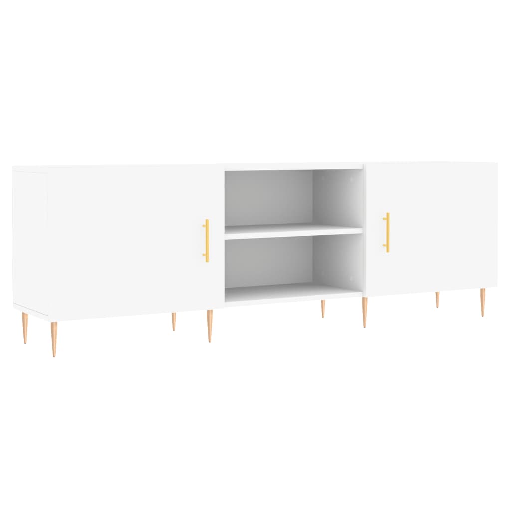 Comodă TV, alb, 150x30x50 cm, lemn compozit GartenMobel Dekor