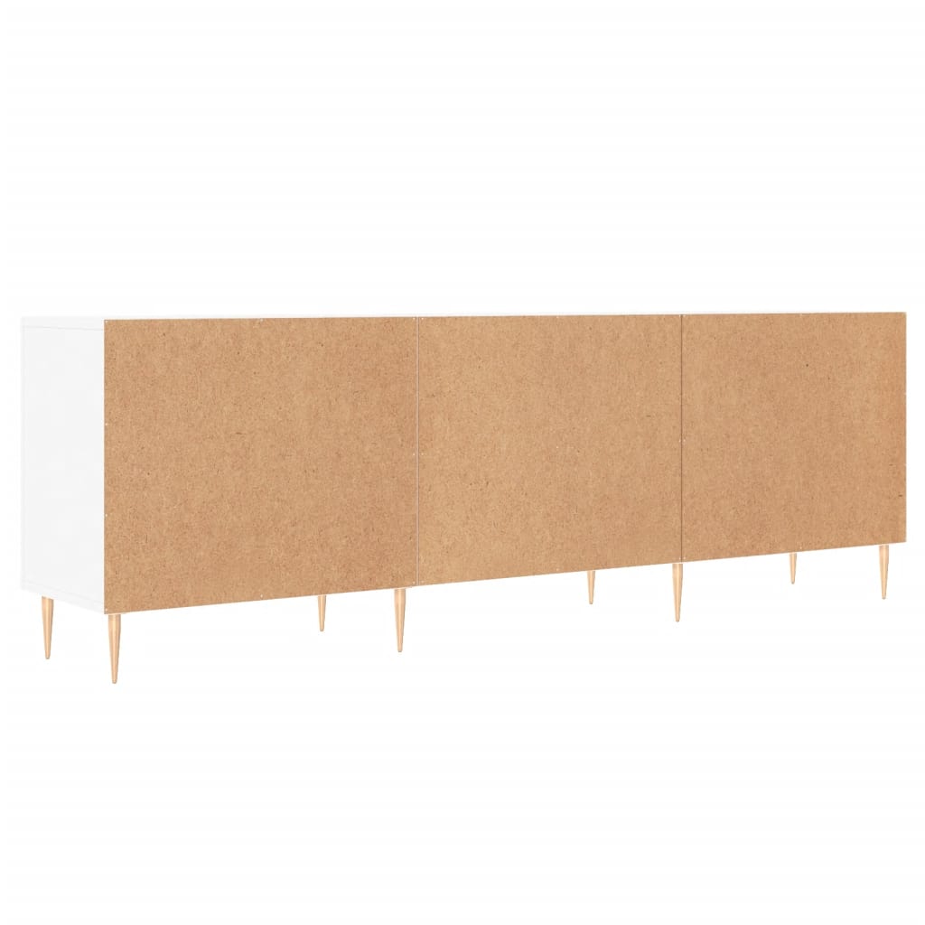 Comodă TV, alb, 150x30x50 cm, lemn compozit GartenMobel Dekor