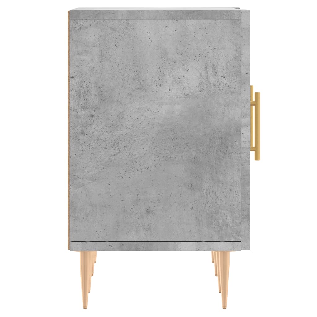 Comodă TV, gri beton, 150x30x50 cm, lemn compozit GartenMobel Dekor