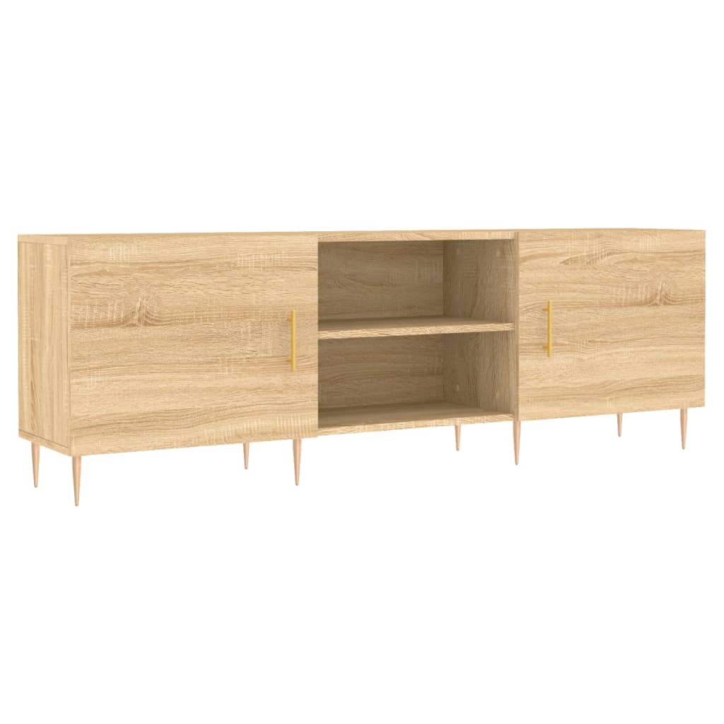 Comodă TV, stejar sonoma, 150x30x50 cm, lemn compozit GartenMobel Dekor