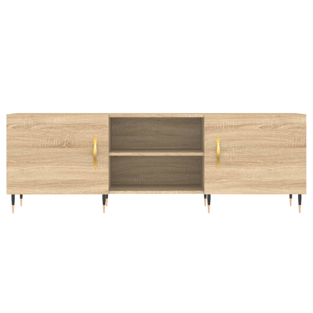 Comodă TV, stejar sonoma, 150x30x50 cm, lemn compozit GartenMobel Dekor
