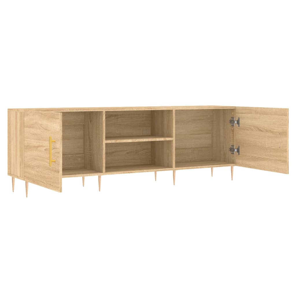 Comodă TV, stejar sonoma, 150x30x50 cm, lemn compozit GartenMobel Dekor