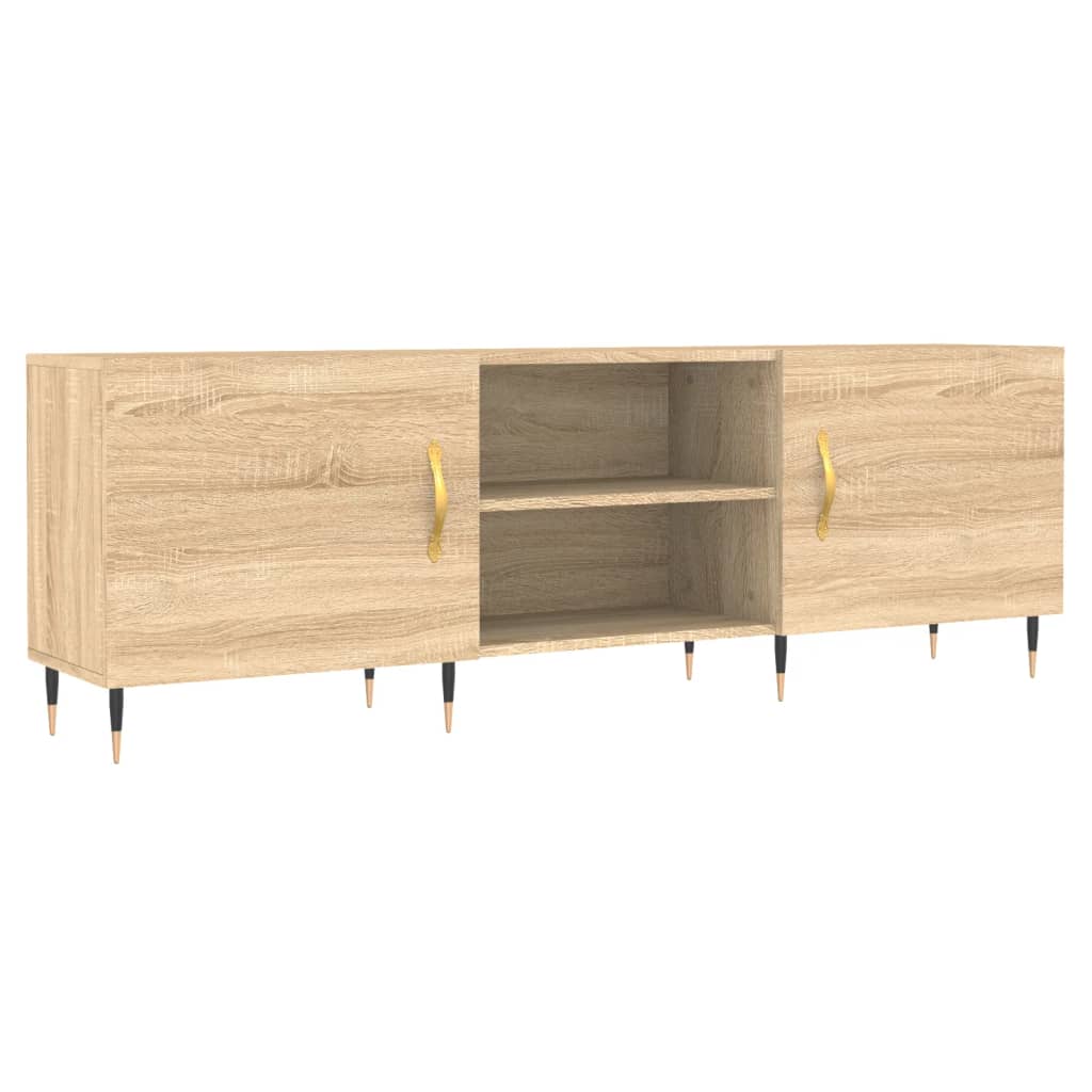 Comodă TV, stejar sonoma, 150x30x50 cm, lemn compozit GartenMobel Dekor