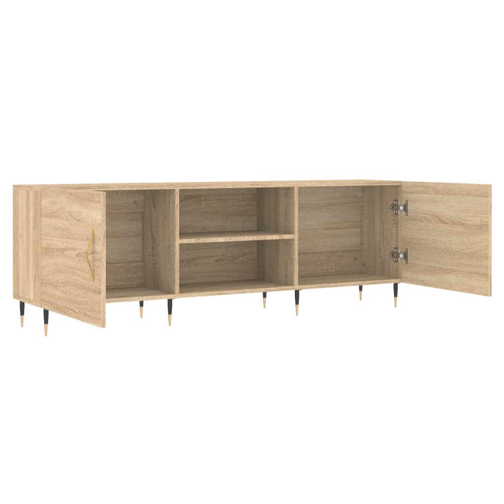 Comodă TV, stejar sonoma, 150x30x50 cm, lemn compozit GartenMobel Dekor