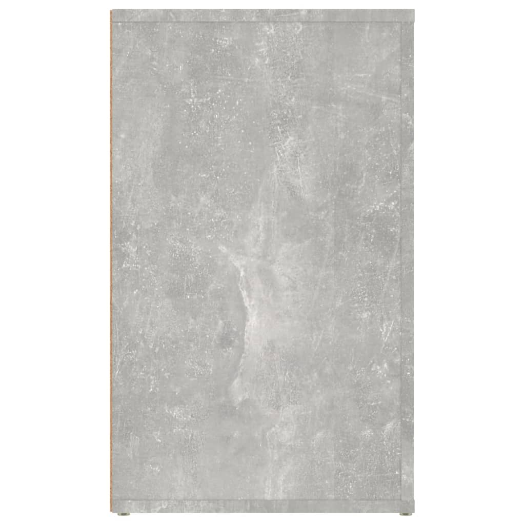 Noptieră, gri beton, 50x36x60 cm, lemn prelucrat GartenMobel Dekor
