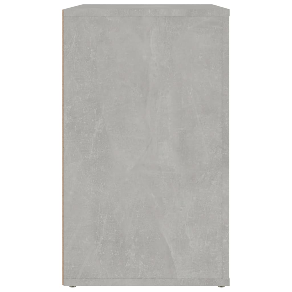 Noptieră, gri beton, 50x36x60 cm, lemn prelucrat GartenMobel Dekor