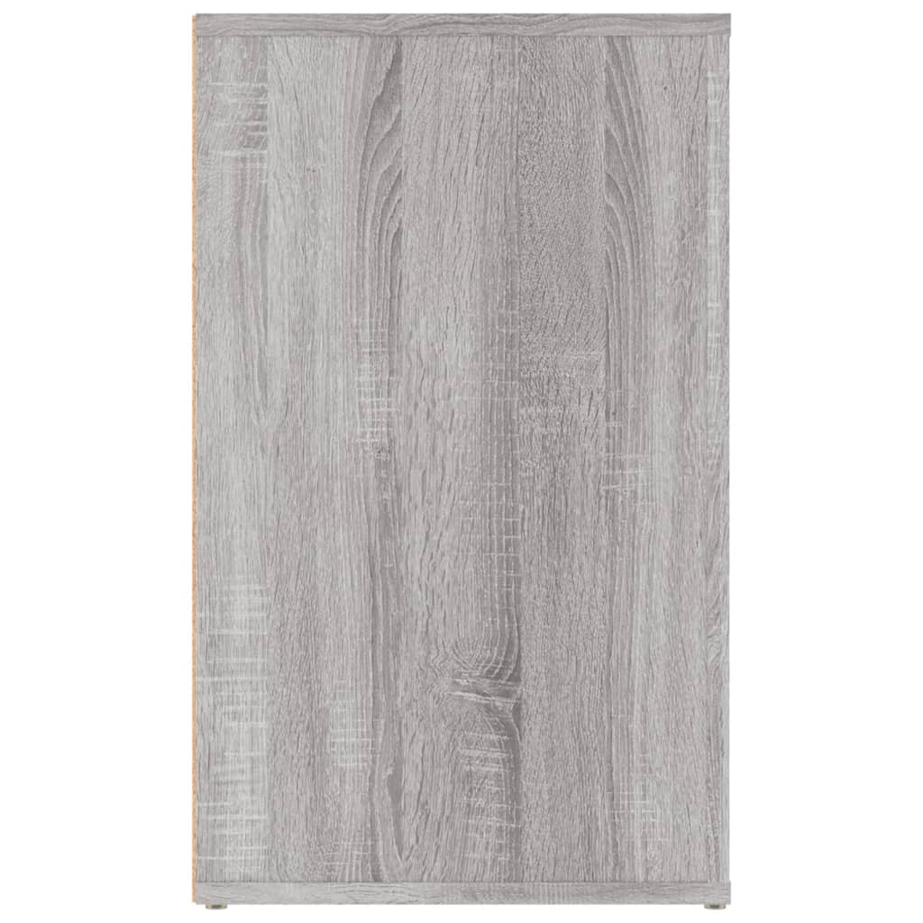 Noptieră, gri sonoma, 50x36x60 cm, lemn prelucrat GartenMobel Dekor