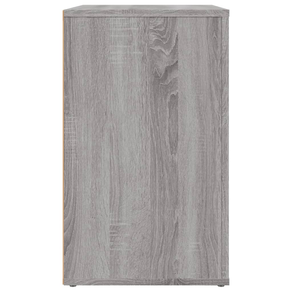 Noptieră, gri sonoma, 50x36x60 cm, lemn prelucrat GartenMobel Dekor
