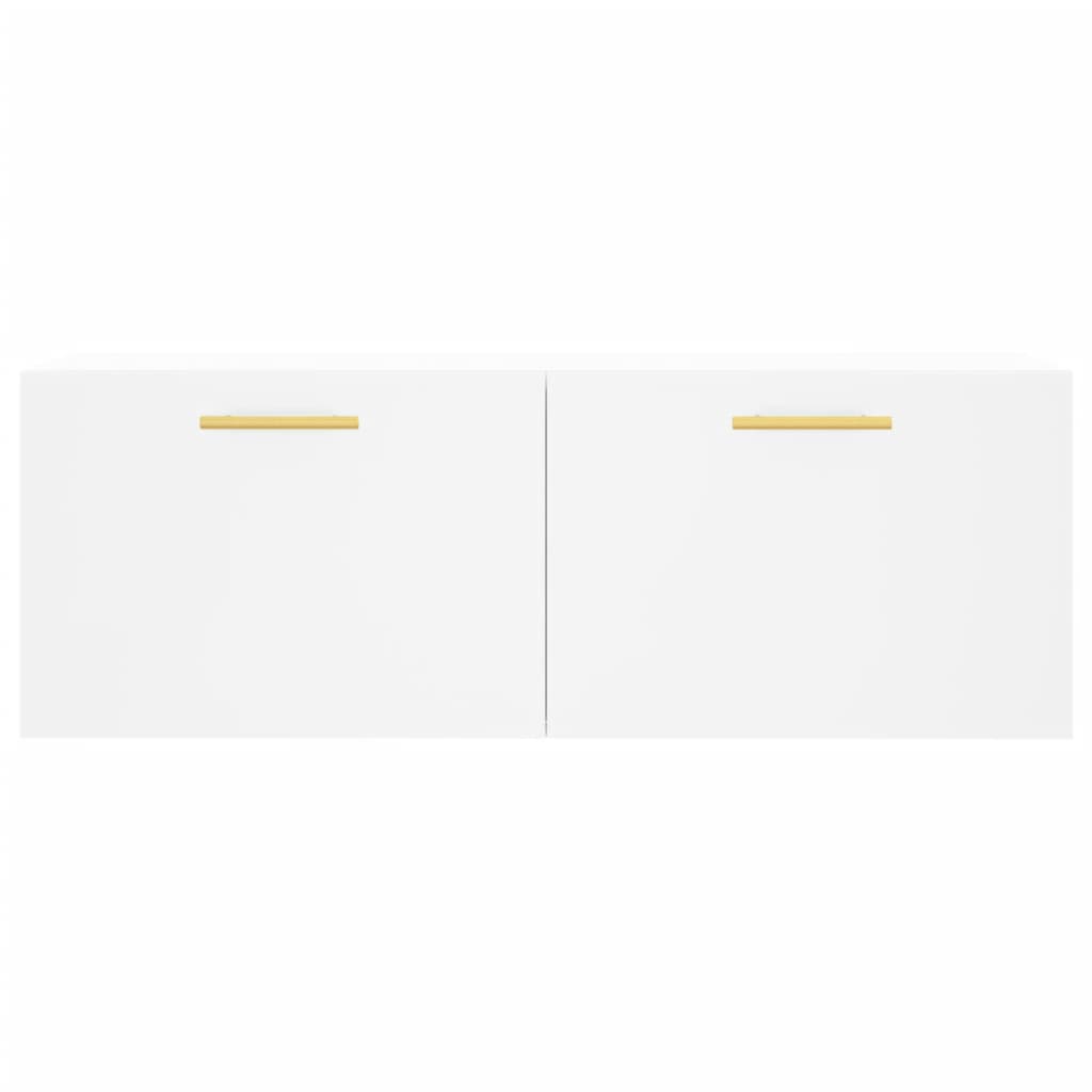 Dulap de perete, alb, 100x36,5x35 cm, lemn compozit GartenMobel Dekor