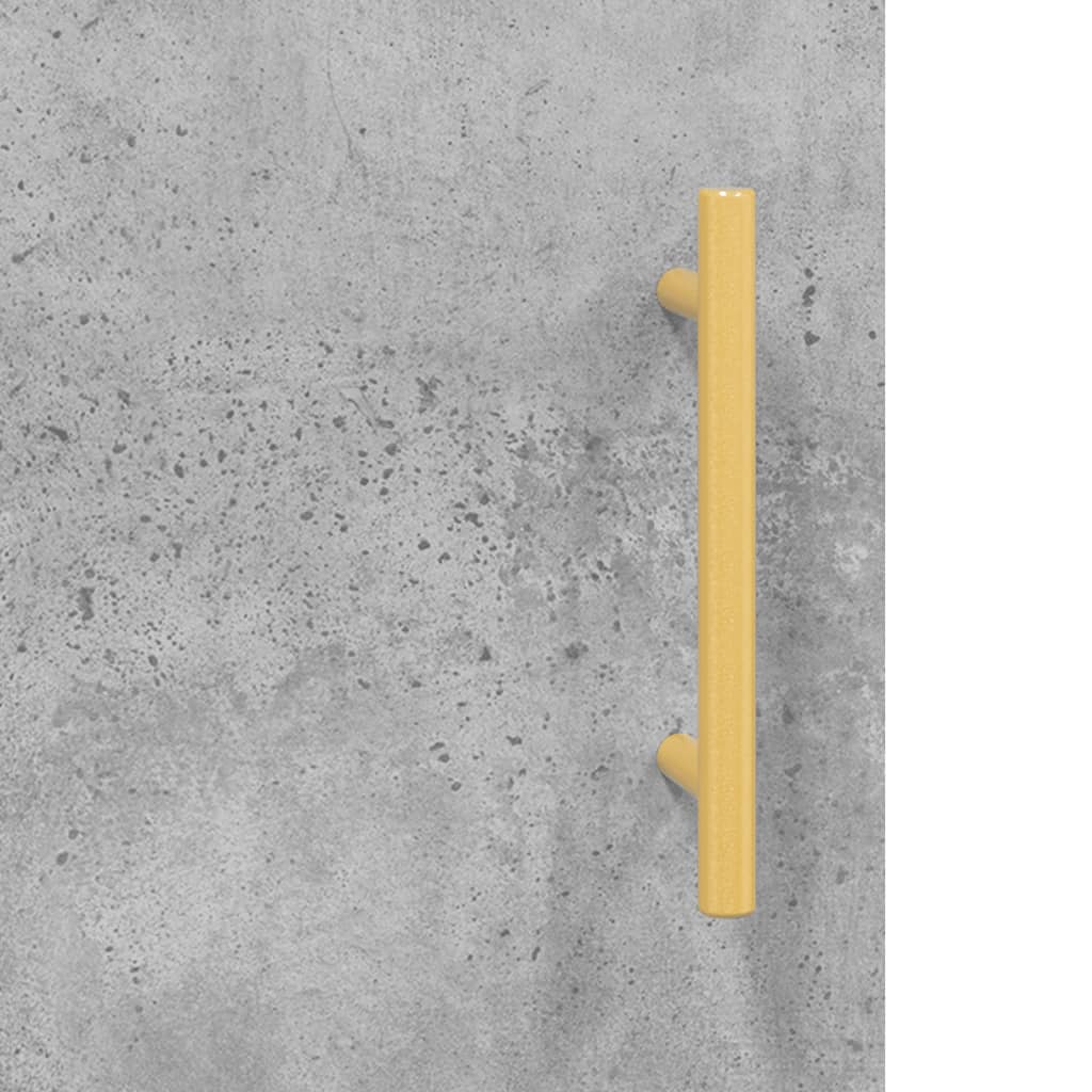 Dulap de perete, gri beton, 60x31x70 cm, lemn compozit GartenMobel Dekor